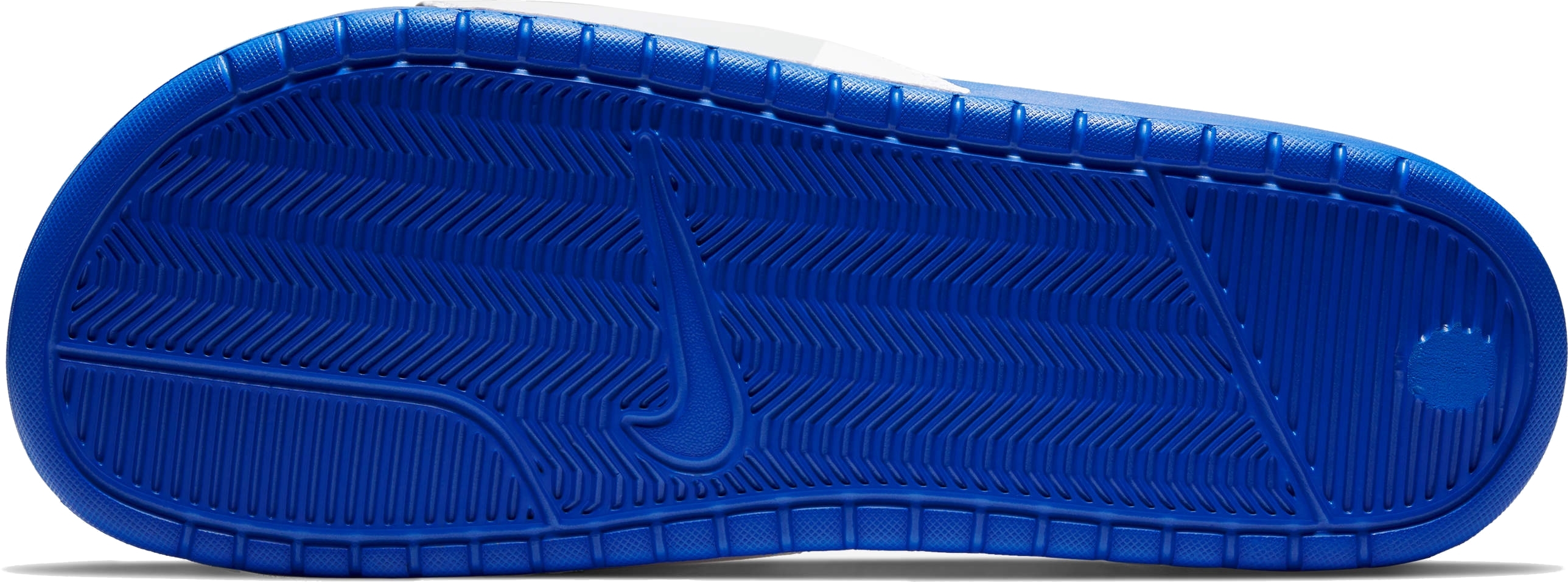 Шлепанцы мужские Nike Benassi Jdi 343880-410 40 (7 US) белые/синие фото 4