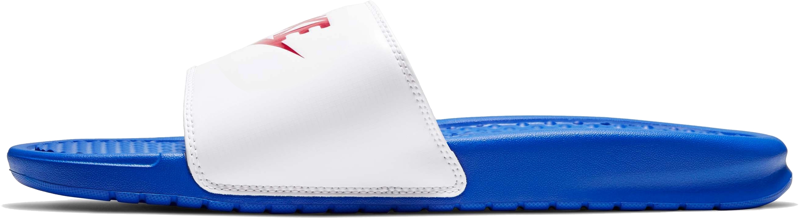 Шлепанцы мужские Nike Benassi Jdi 343880-410 42,5 (9 US) белые/синие фото 2