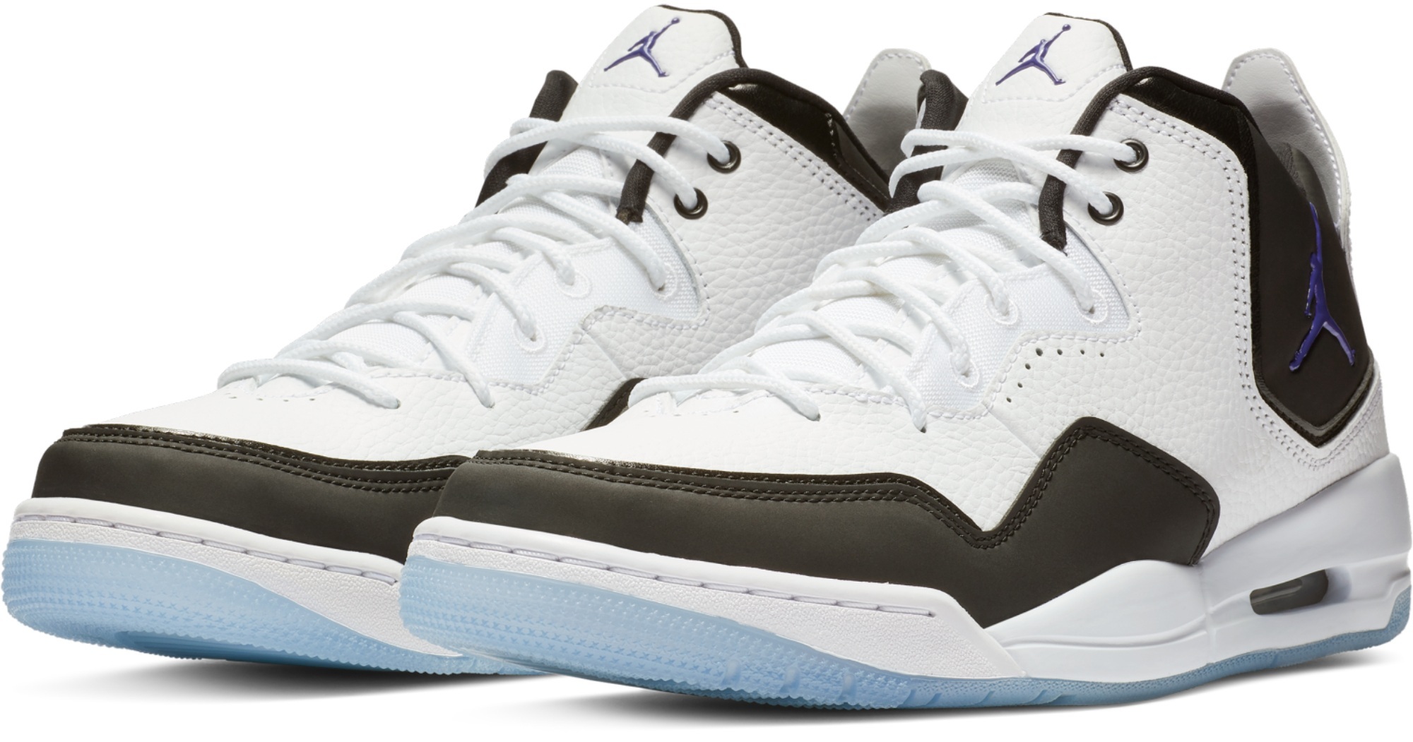 Кроссовки мужские Nike Jordan Courtside 23 AR1000-104 44 (10 US) черно-белые фото 3