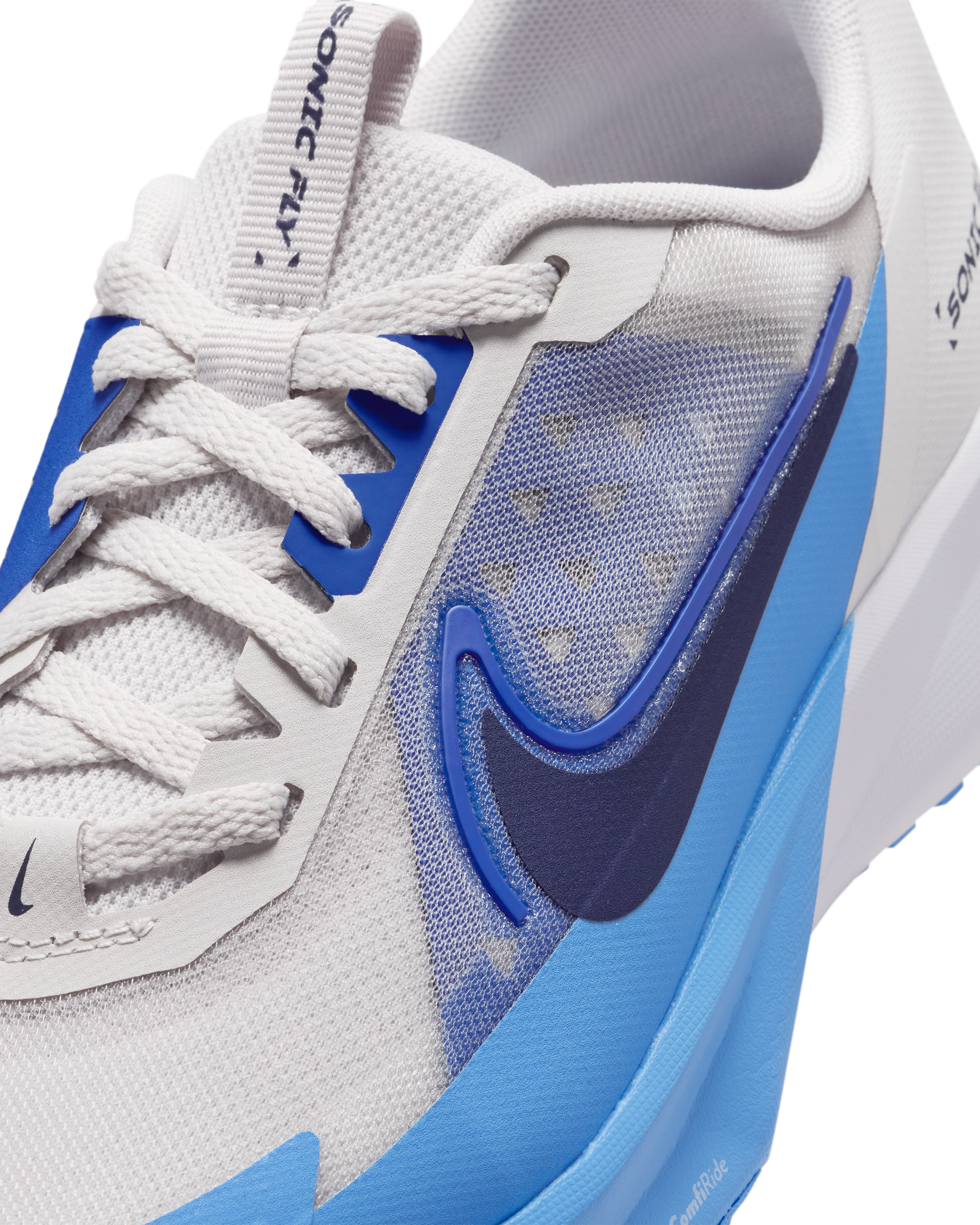 Кроссовки подростковые Nike Sonic Fly (Gs) FZ0017-007 38 (5,5Y US) серые/синие фото 