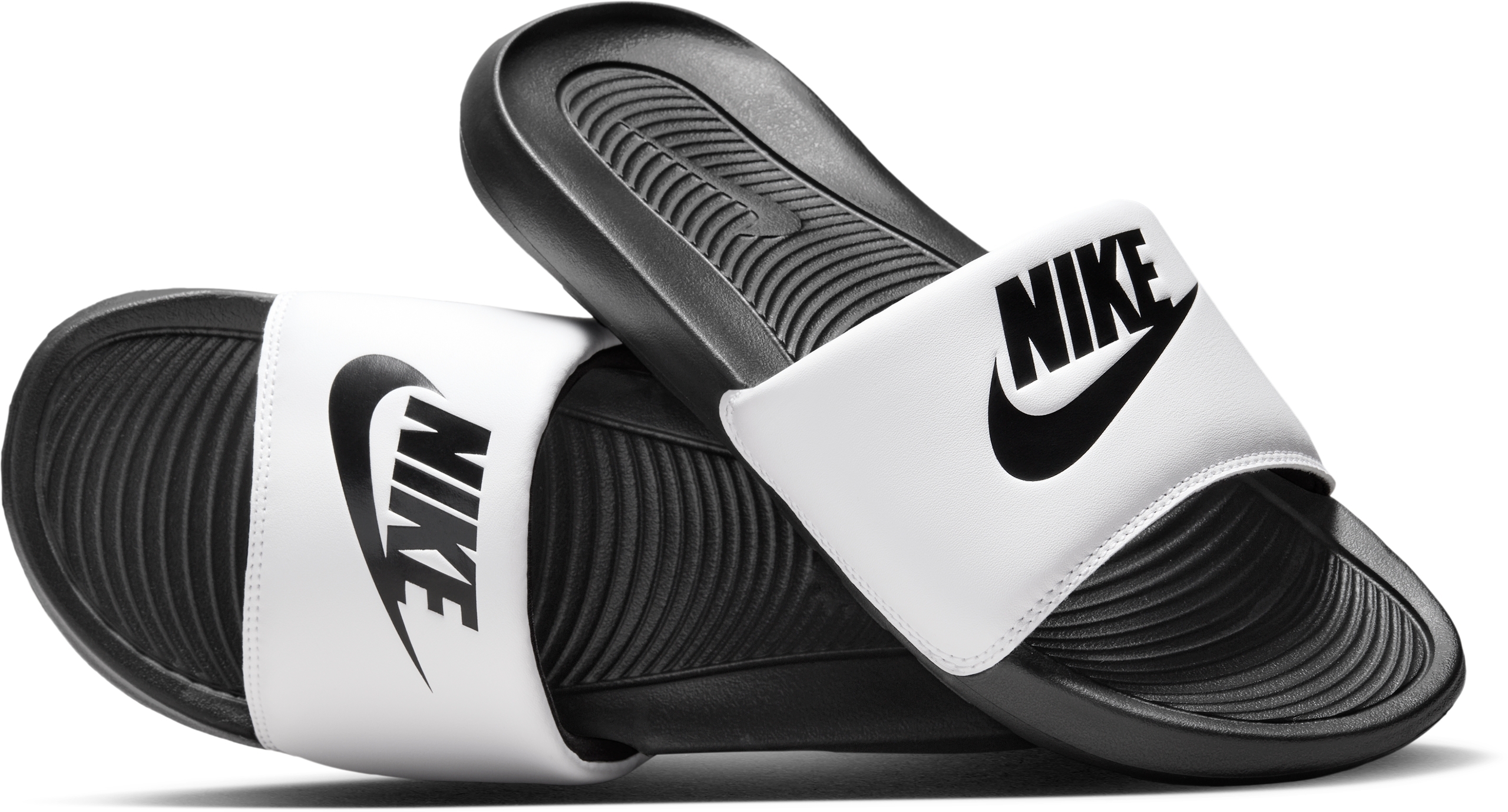 Шлепанцы мужские Nike Victori One Slide CN9675-005 41 (8 US) черно-белые фото 5