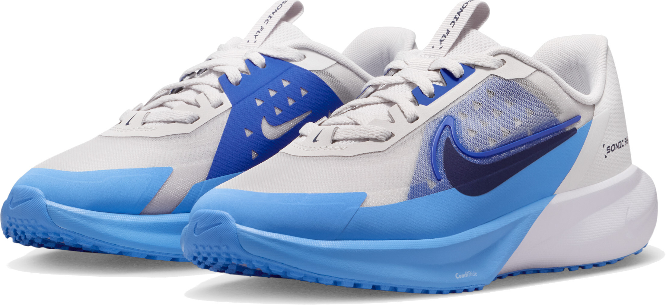 Кроссовки подростковые Nike Sonic Fly (Gs) FZ0017-007 39 (6,5Y US) серые/синие фото 