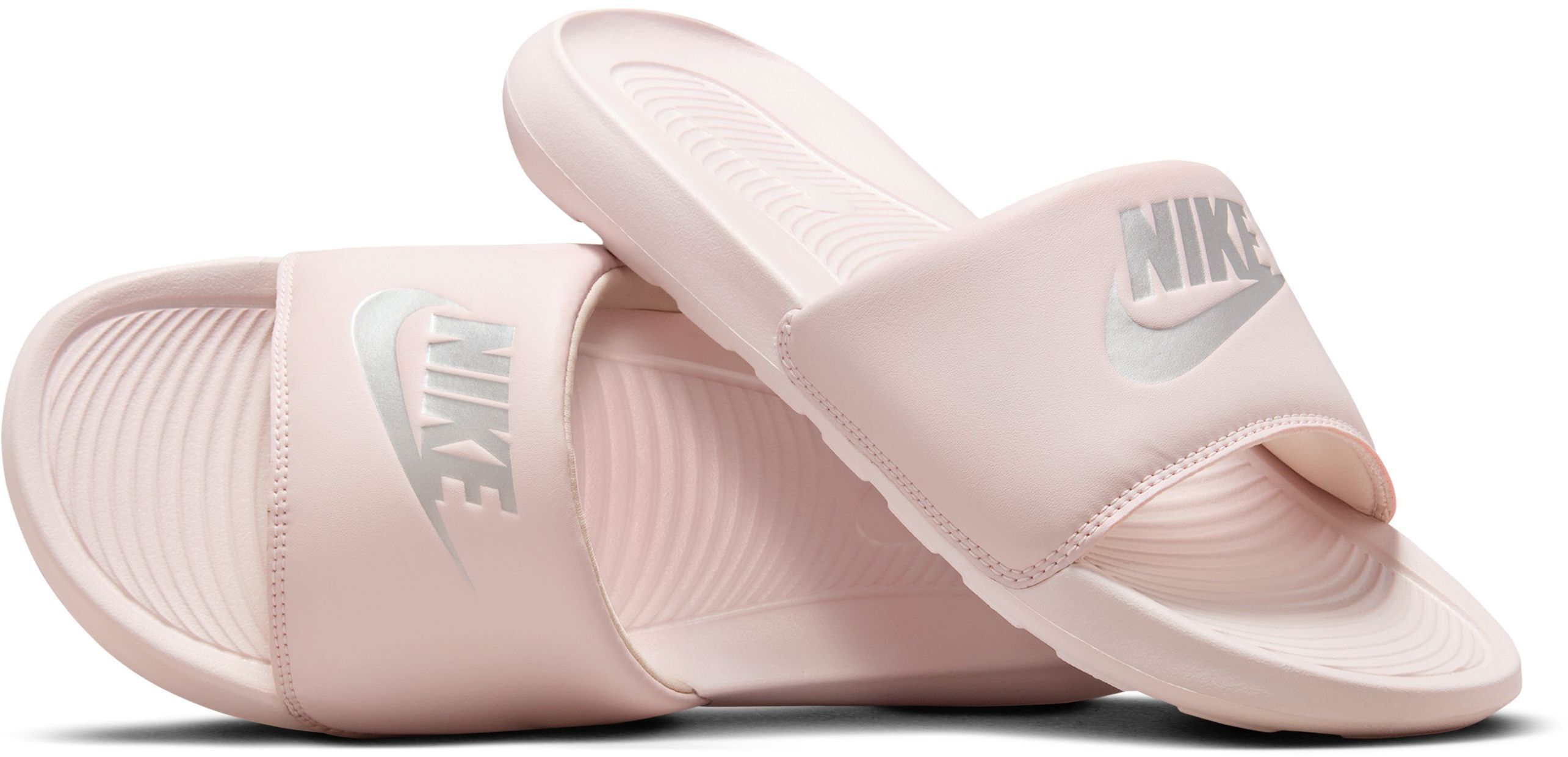 Шлепанцы женские Nike W Victori One Slide CN9677-600 39 (8 US) розовые фото 