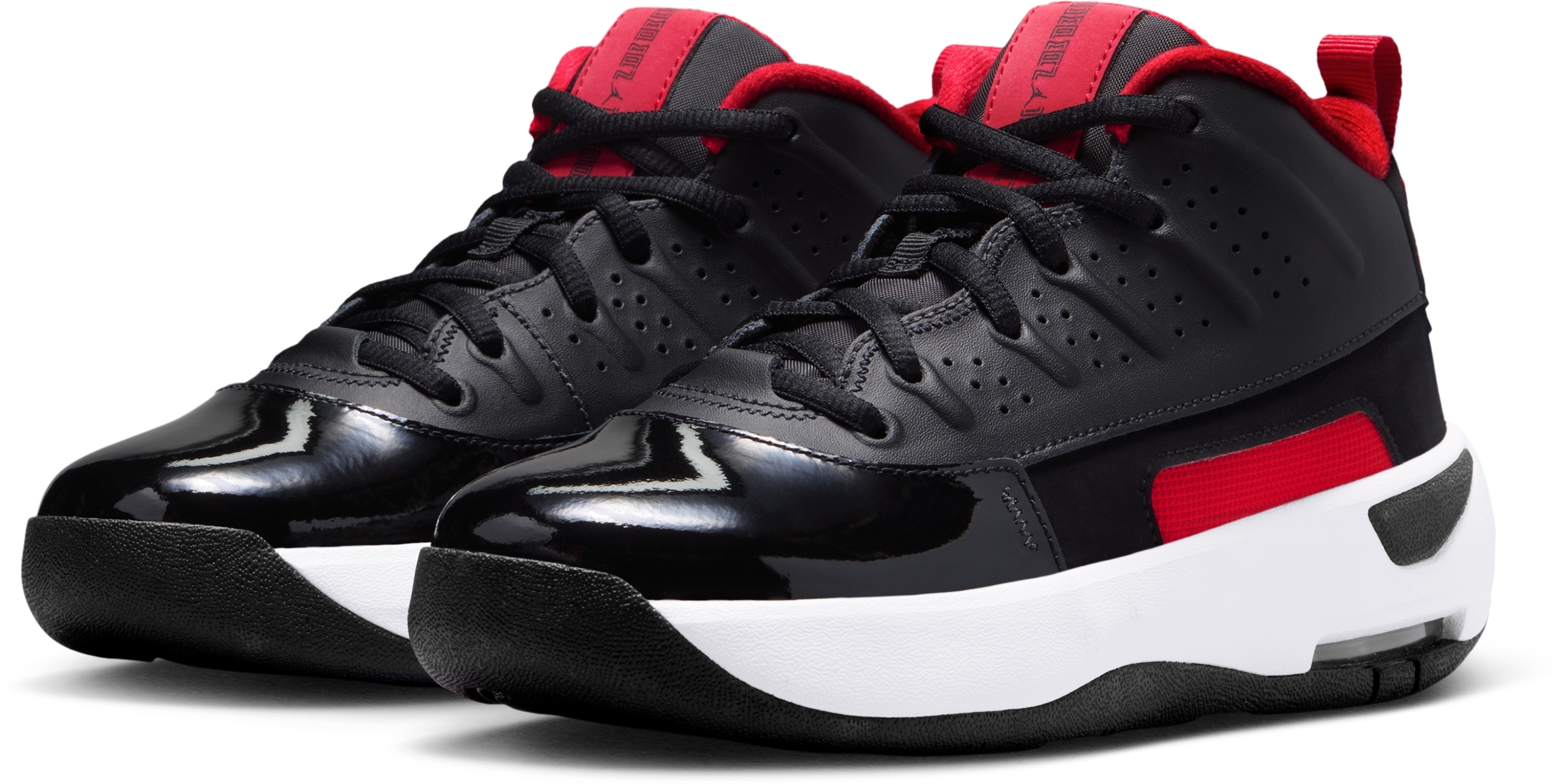 Кроссовки подростковые Nike Jordan Max Aura 7 (Gs) HQ2089-003 40 (7Y US) черные/красные фото 