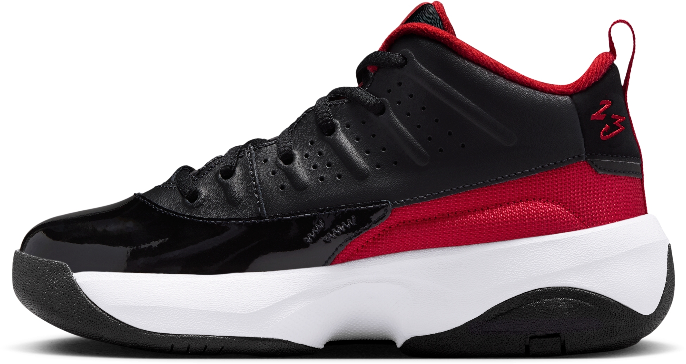 Кроссовки подростковые Nike Jordan Max Aura 7 (Gs) HQ2089-003 40 (7Y US) черные/красные фото 