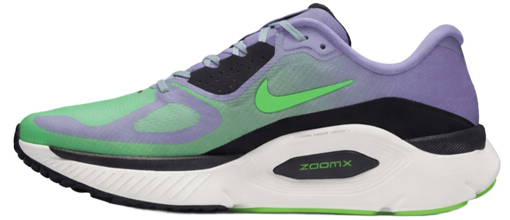 Кроссовки мужские Nike Structure Plus HQ3048-501 44 (10 US) фиолетовые/зеленые фото 