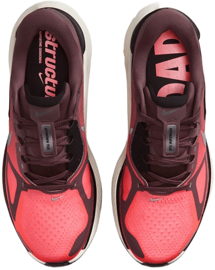 Кроссовки женские Nike Wmns Structure Plus HQ3049-500 40 (8,5 US) серые/красные фото 