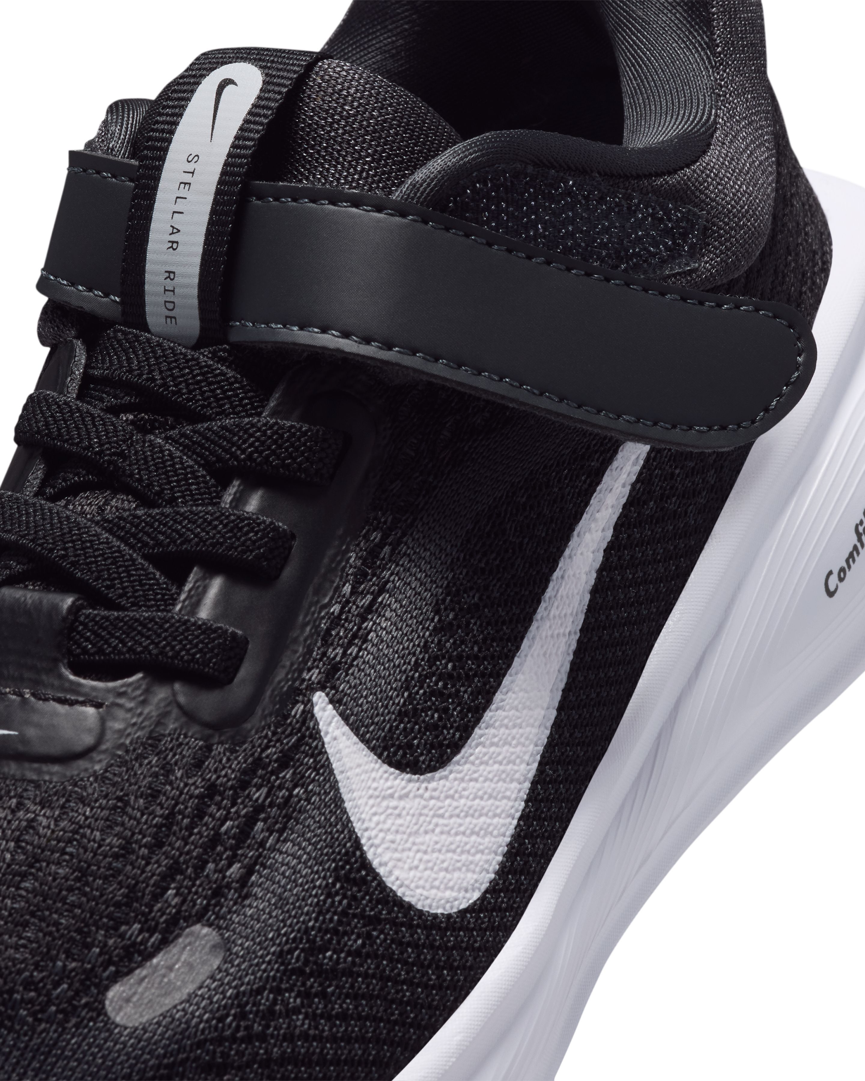 Кроссовки детские Nike Stellar Ride (Psv) HQ3267-001 31 (13C US) черные фото 3