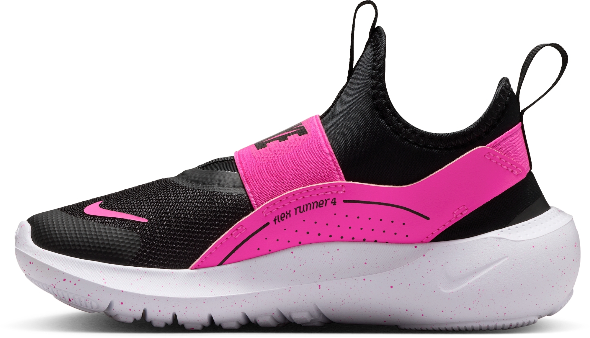 Кроссовки детские Nike Flex Runner 4 (Ps) IF2894-604 32 (1Y US) черные фото 