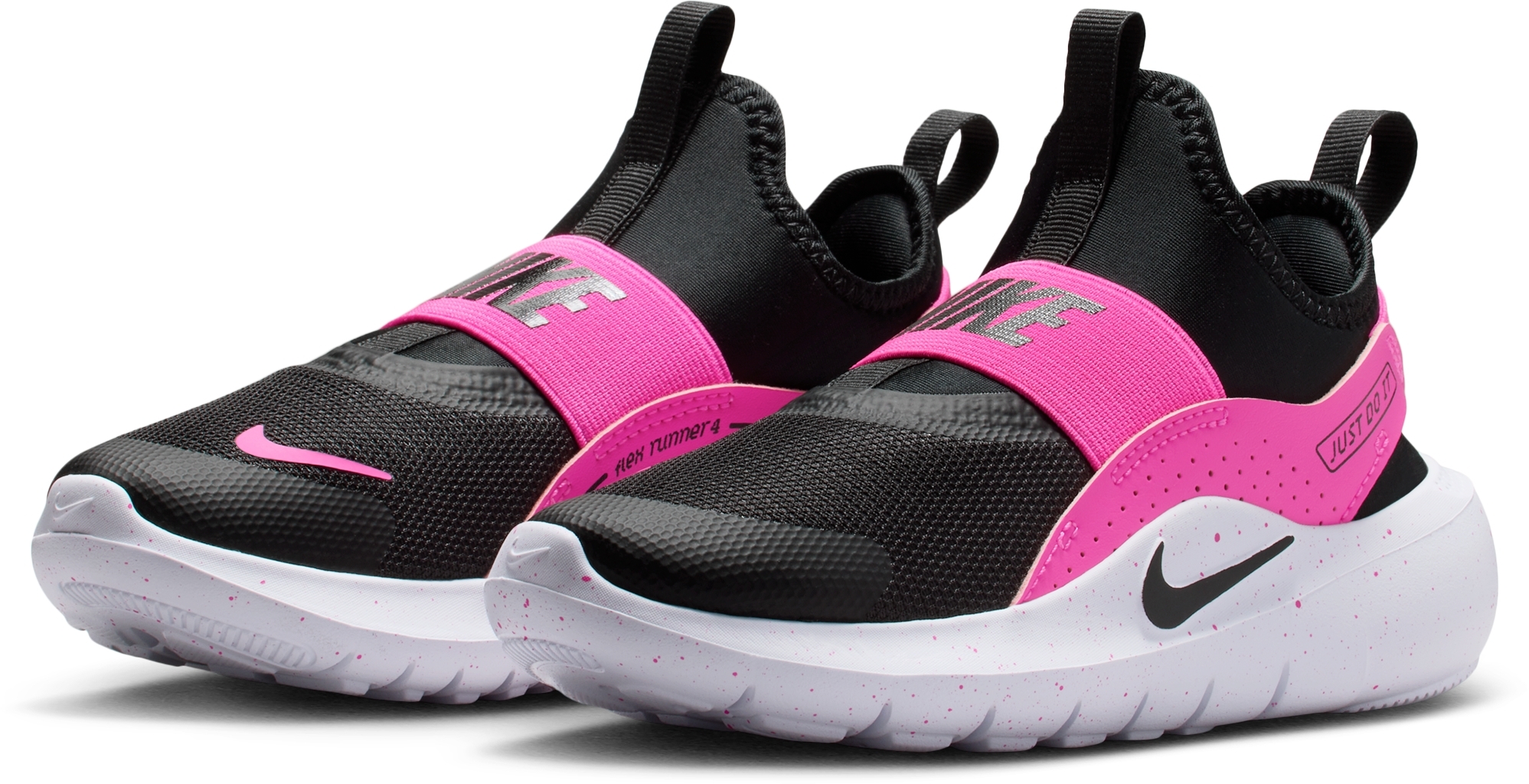 Кроссовки детские Nike Flex Runner 4 (Ps) IF2894-604 32 (1Y US) черные фото 