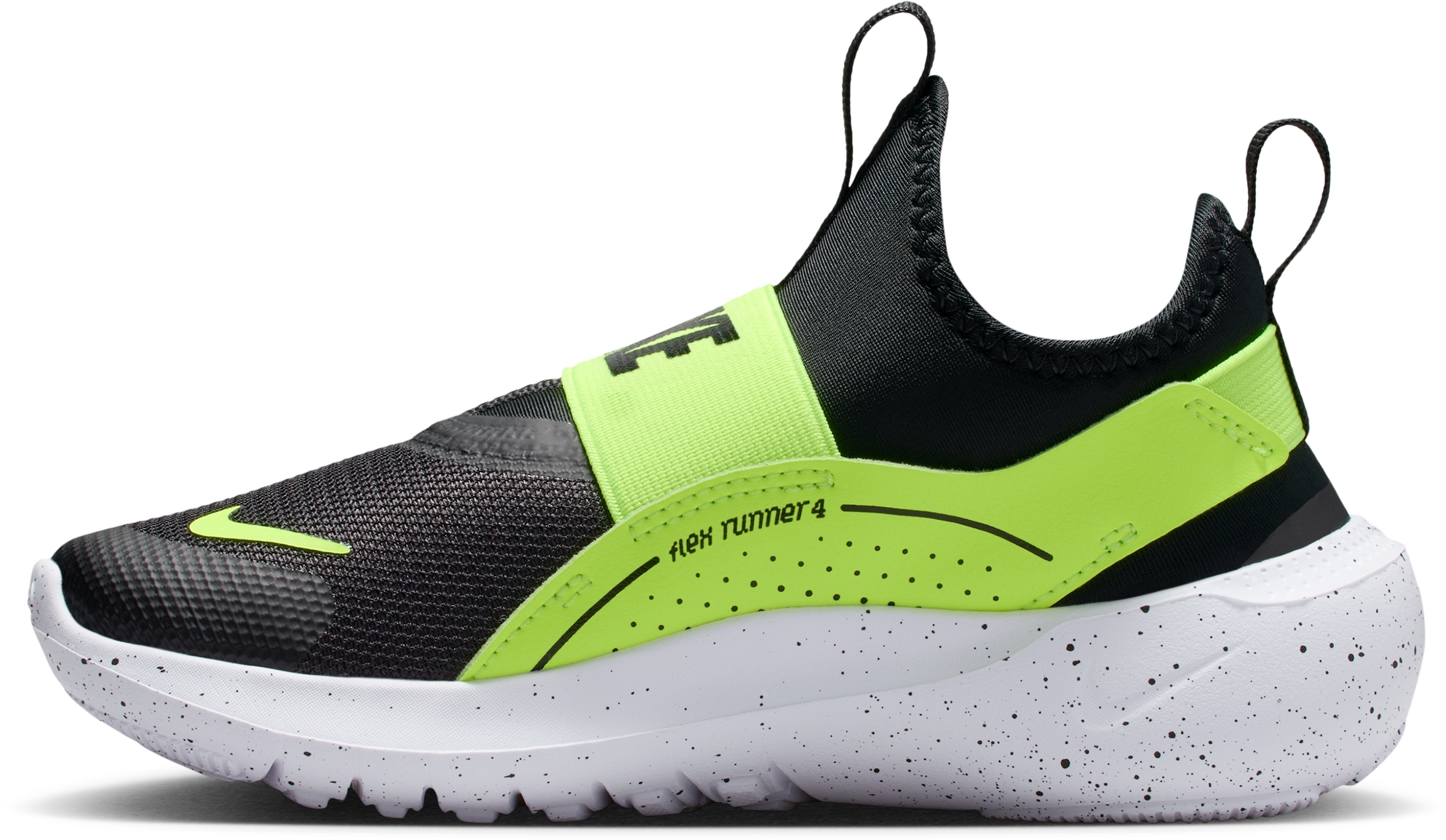 Кросівки дитячі Nike Flex Runner 4 (Ps) IF2894-003 33,5 (2Y US) чорніфото