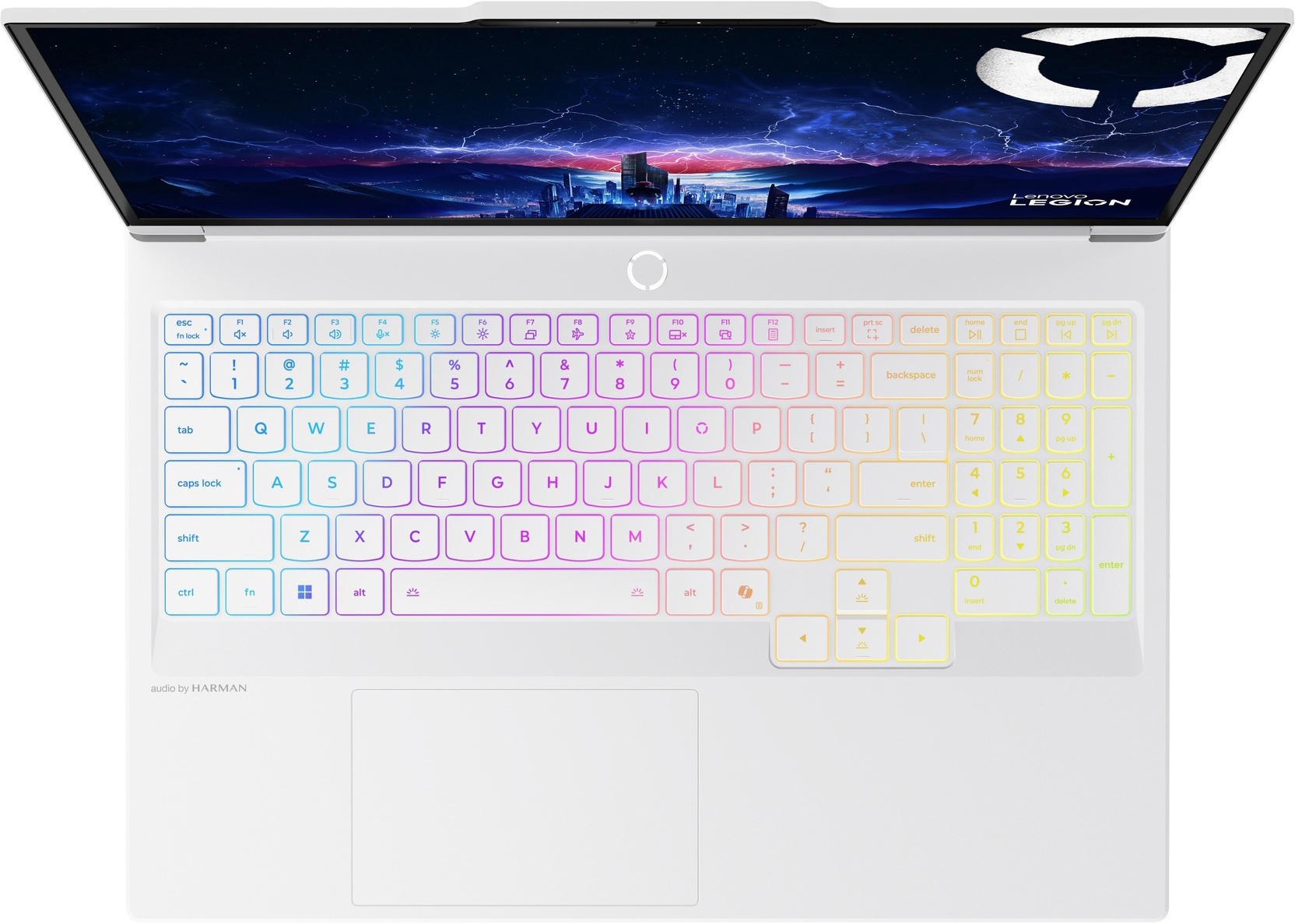 Ноутбук LENOVO Legion 7 16IAX10 Glacier White (83KY002HRA)фото4