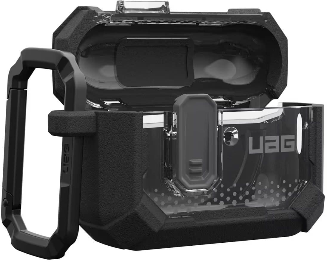Чехол UAG для AirPods Pro (Gen 3, 2025), Plasma, Black фото 