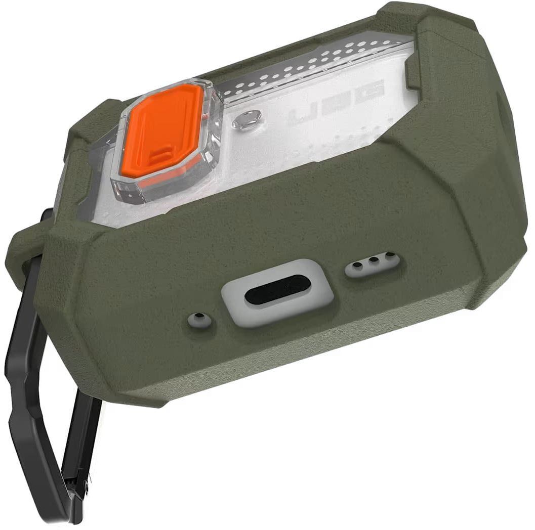 Чехол UAG для AirPods Pro (Gen 3, 2025), Plasma, Olive фото 
