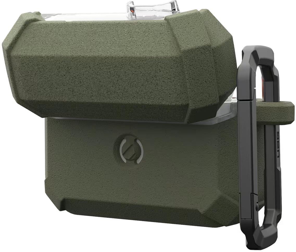 Чехол UAG для AirPods Pro (Gen 3, 2025), Plasma, Olive фото 