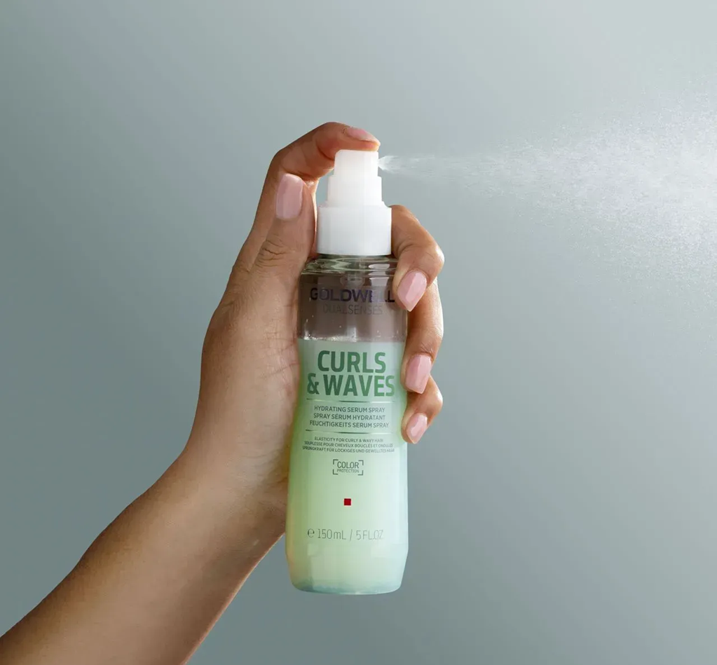 Спрей-сыворотка Goldwell Dualsenses Curls&Waves увлажняющая для вьющихся и волнистых волос 150 мл фото 2