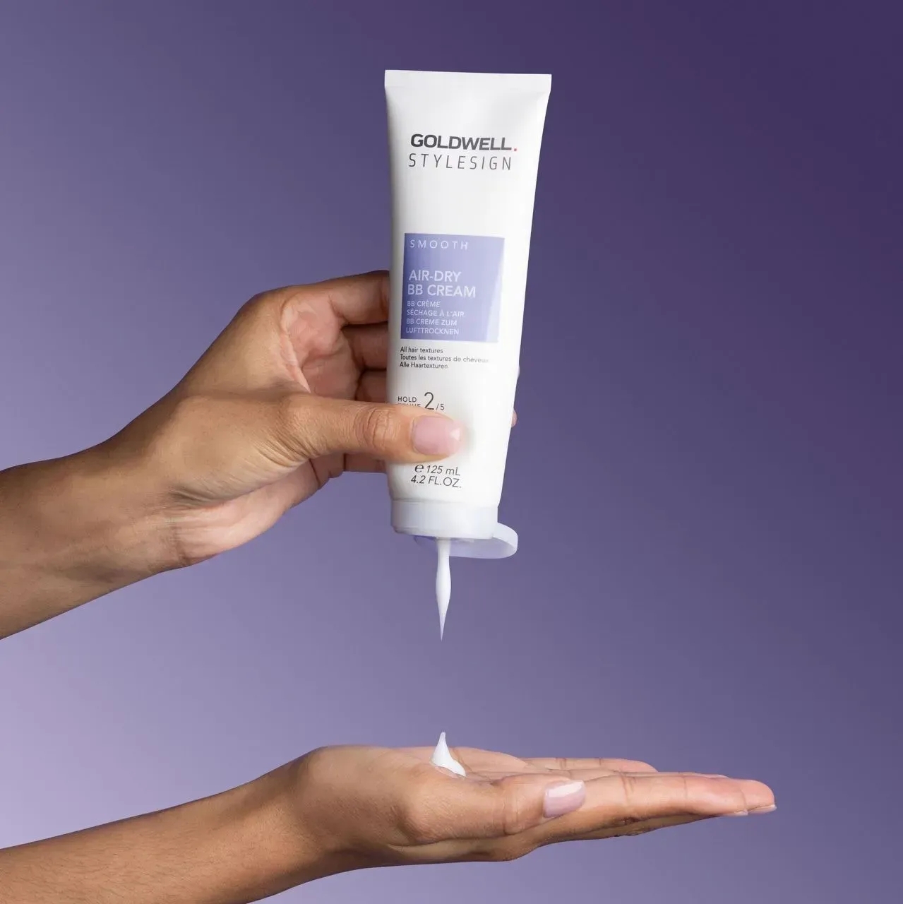 Крем Goldwell Air-Dry BB Cream для волосся з ефектом анті-фріз 125 млфото2