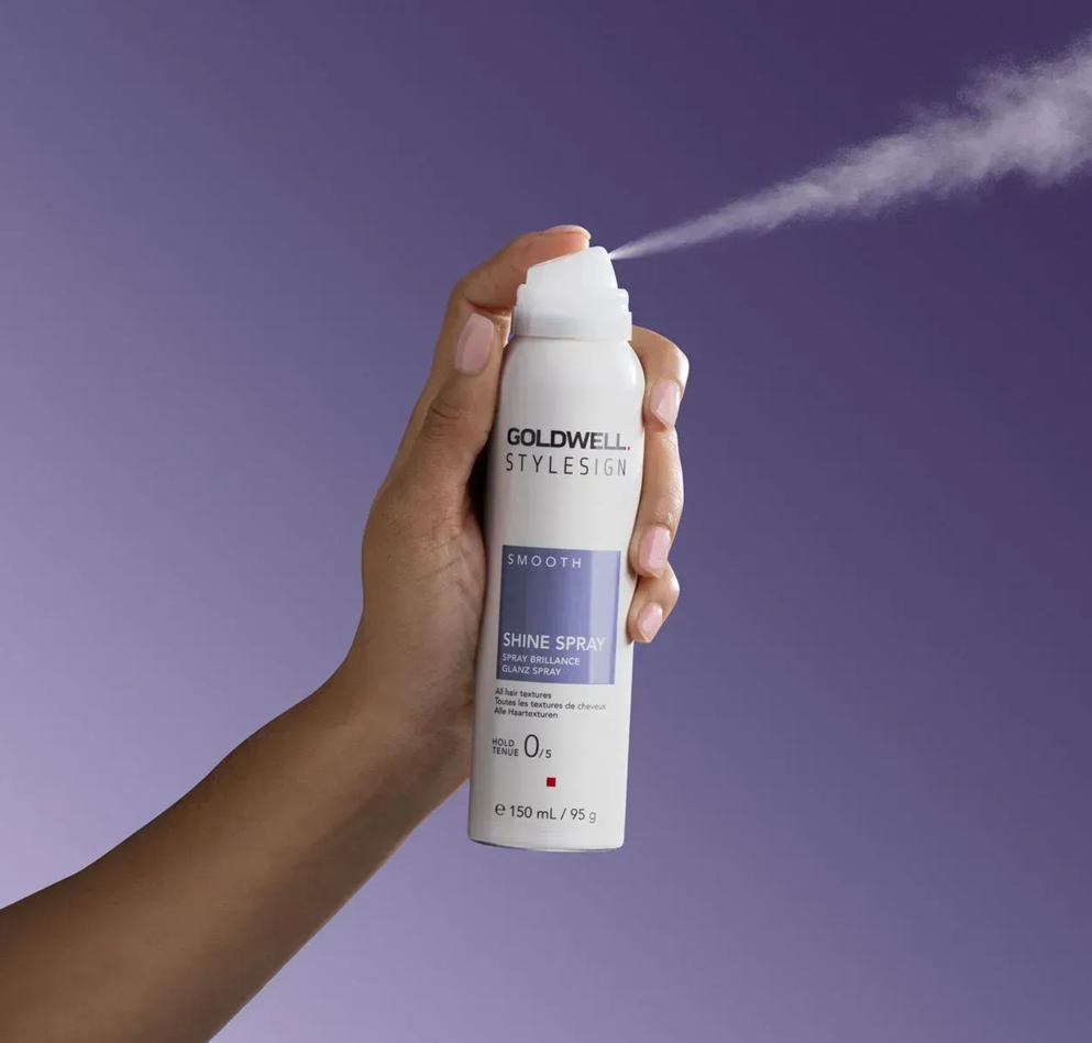 Спрей Goldwell Shine Spray для защиты от влаги и блеска волос 150 мл фото 2