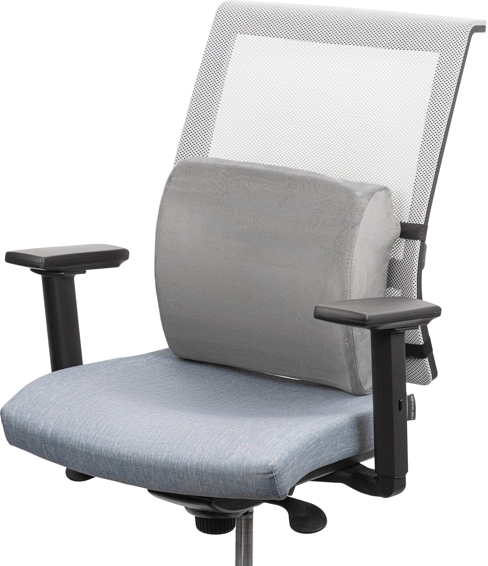 Подушка ортопедическая ARDESTO Sleepwell Back 34х32х12см, для спины, серый (ART3432BAP) фото 