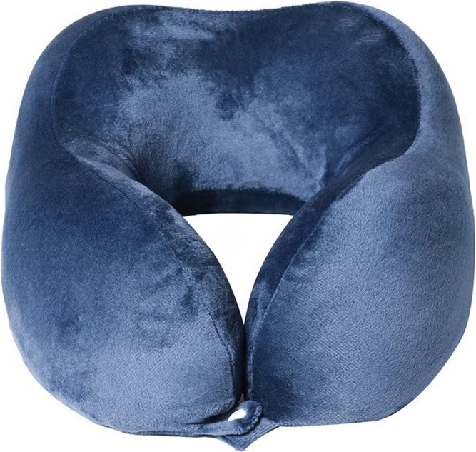 Подушка ортопедическая ARDESTO Sleepwell Travel 27х24х14см, для шеи, синий (ART3128NBP) фото 4