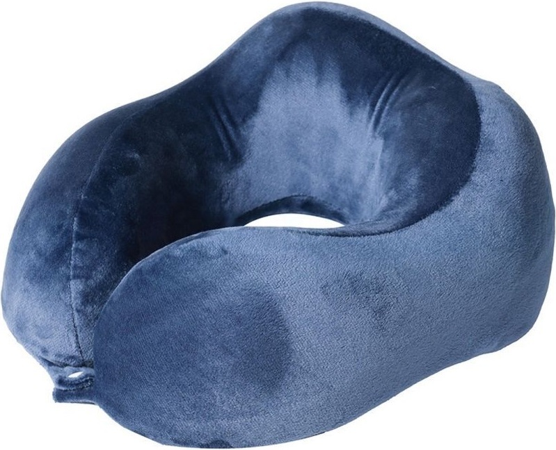 Подушка ортопедическая ARDESTO Sleepwell Travel 27х24х14см, для шеи, синий (ART3128NBP) фото 3