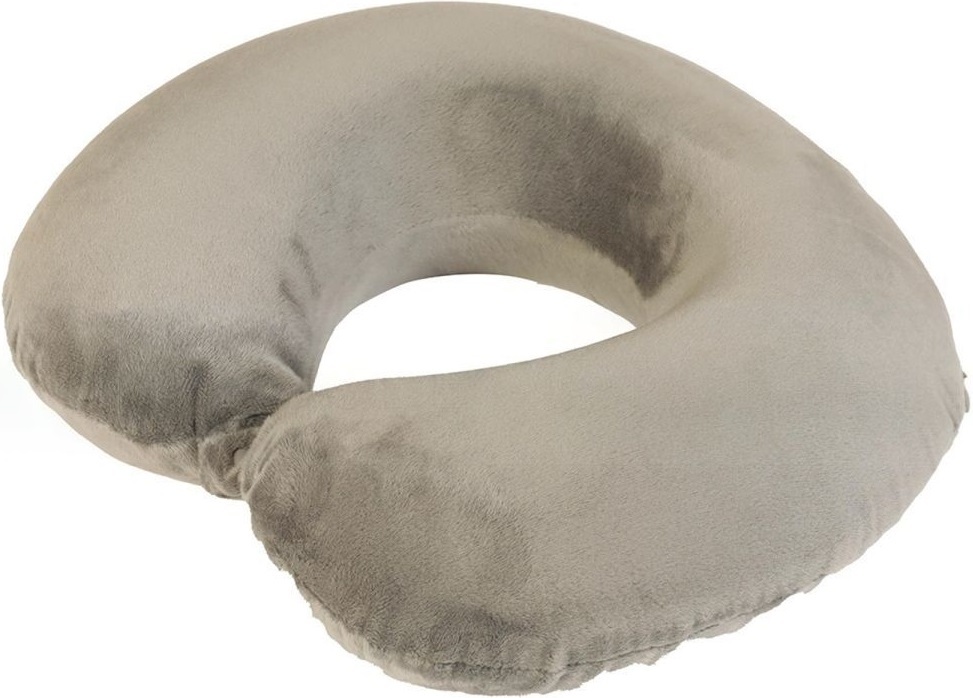 Подушка ортопедическая ARDESTO Sleepwell Travel 31х28х10см, для шеи, серый (ART3128NGP) фото 4