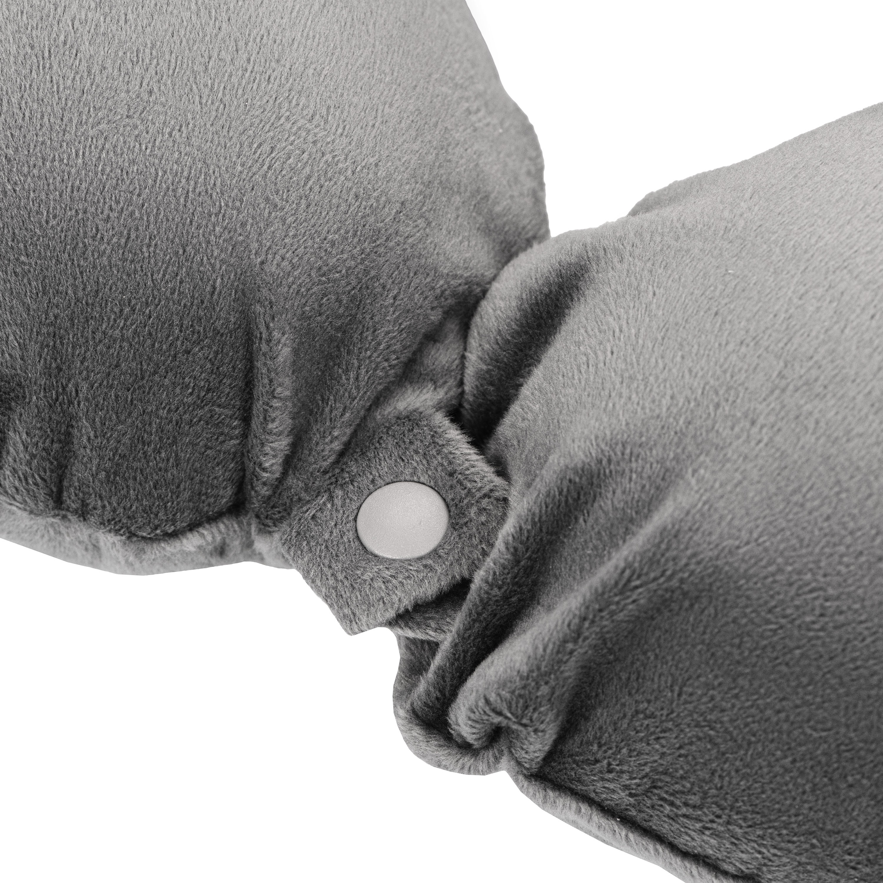 Подушка ортопедична ARDESTO Sleepwell Travel 31х28х10см, для шиї, сірий (ART3128NGP)фото