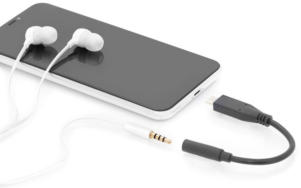Адаптер DIGITUS USB-C >3.5mm audio stereo фото 3
