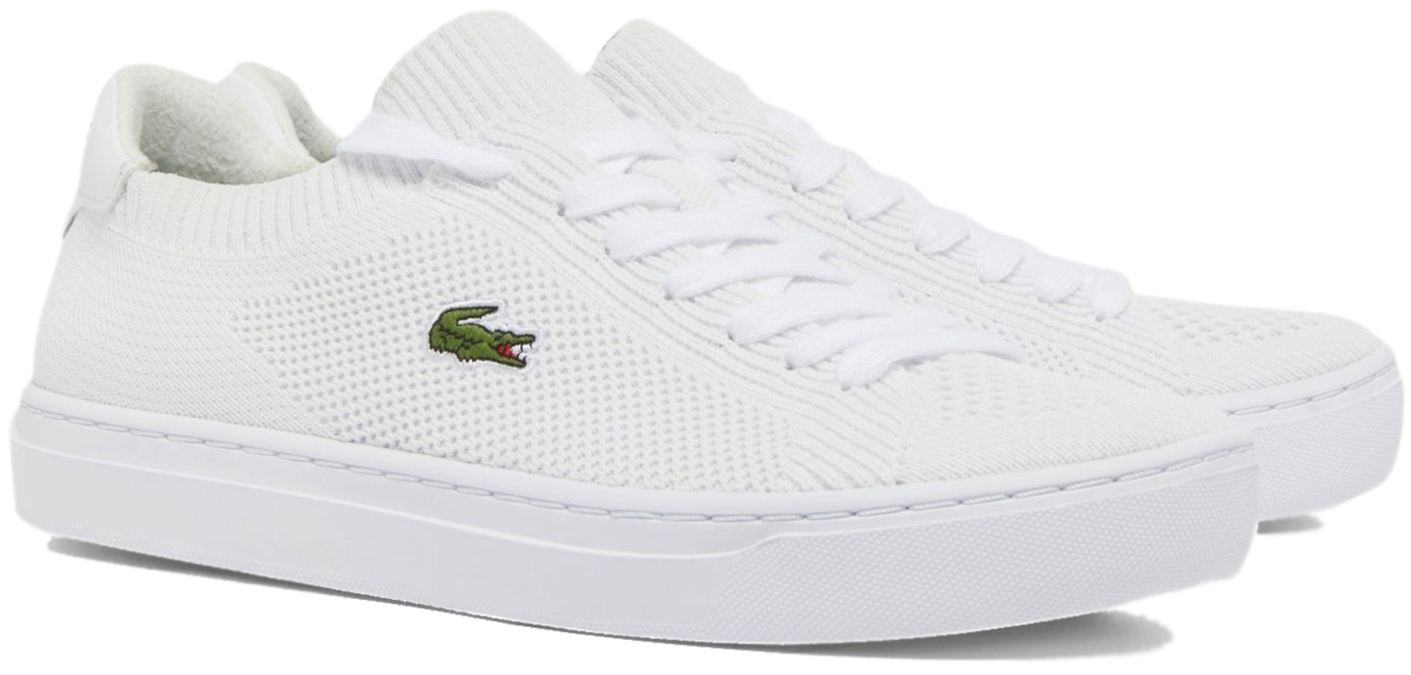 Кеды женские Lacoste La Piquee 749CFA000321G 37 (4 UK) белые фото 