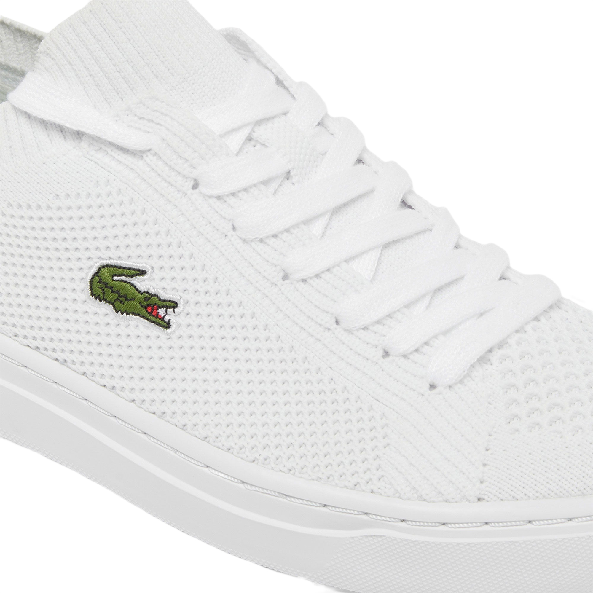Кеды женские Lacoste La Piquee 749CFA000321G 38 (5 UK) белые фото 2