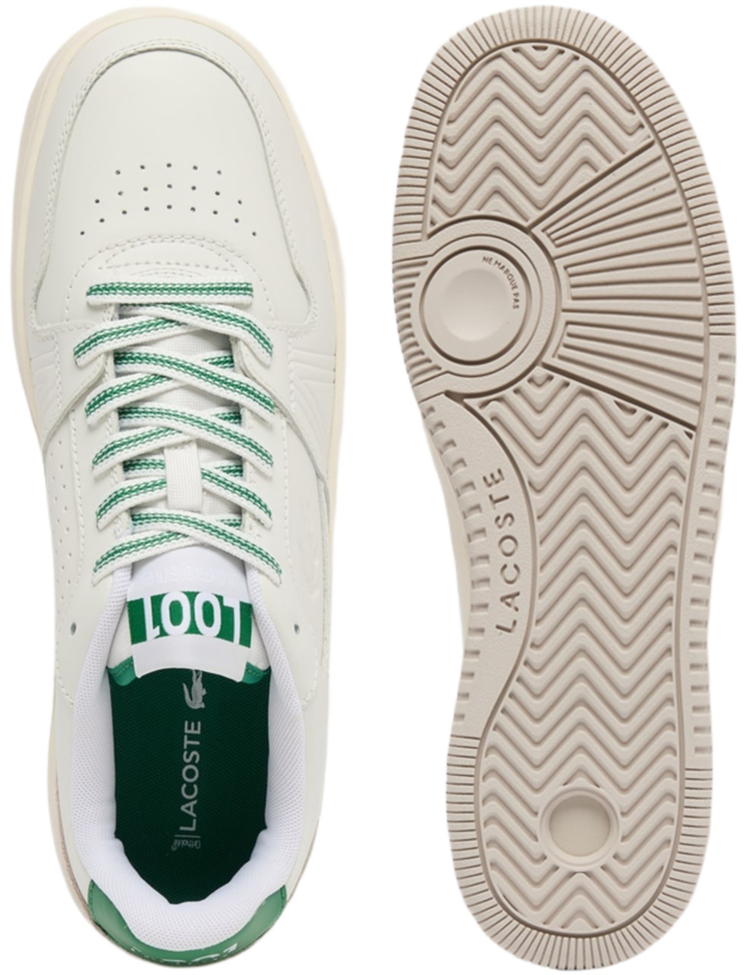 Кеды мужские Lacoste L001 751SMA0091WG1 41 (7.5 UK) белые фото 4