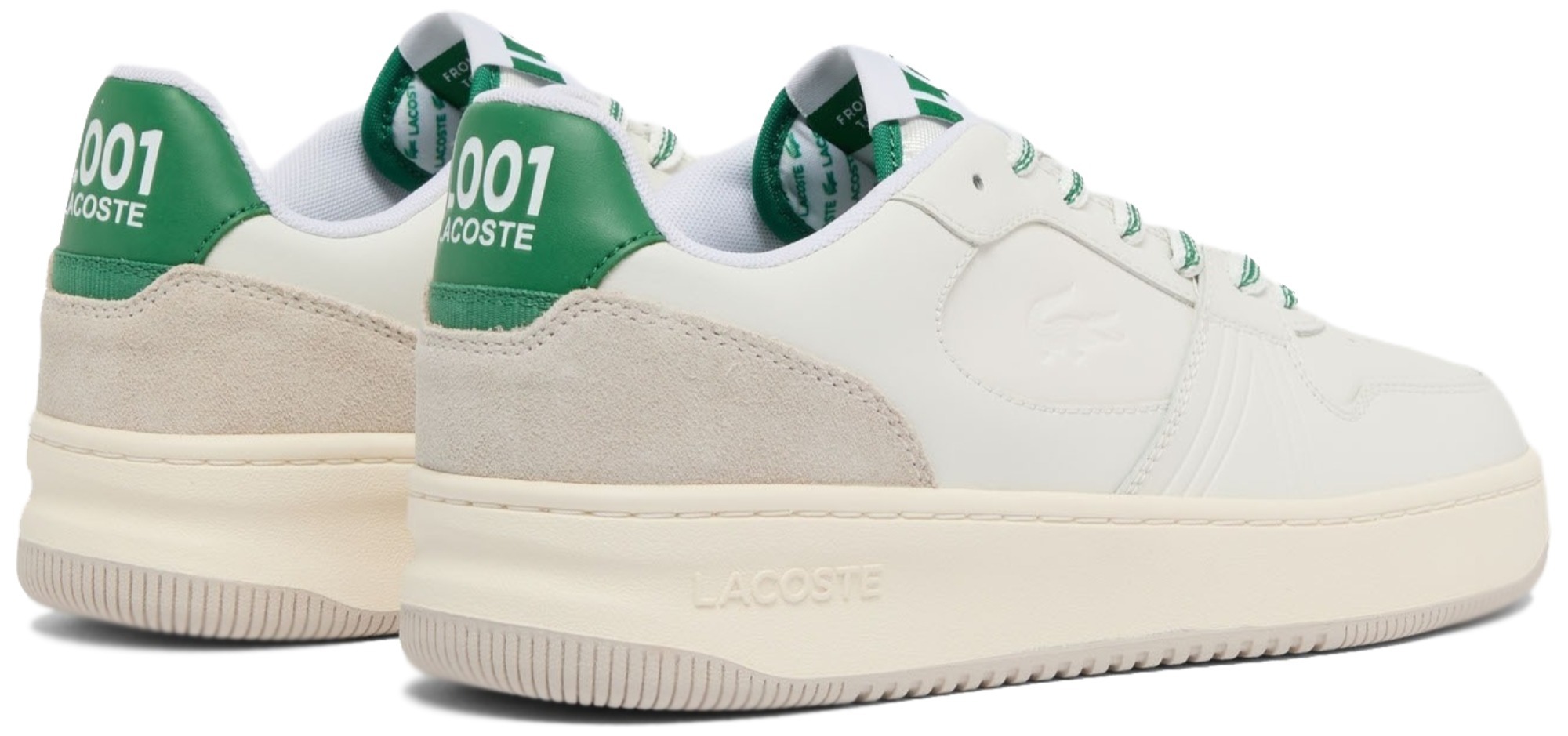 Кеды мужские Lacoste L001 751SMA0091WG1 42 (8 UK) белые фото 6