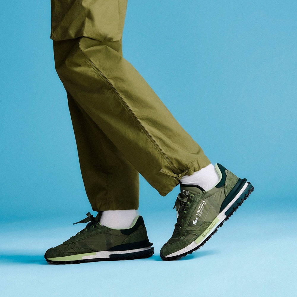 Кроссовки мужские Lacoste Elite Active 751SMA0041255 41 (7.5 UK) хаки фото 8