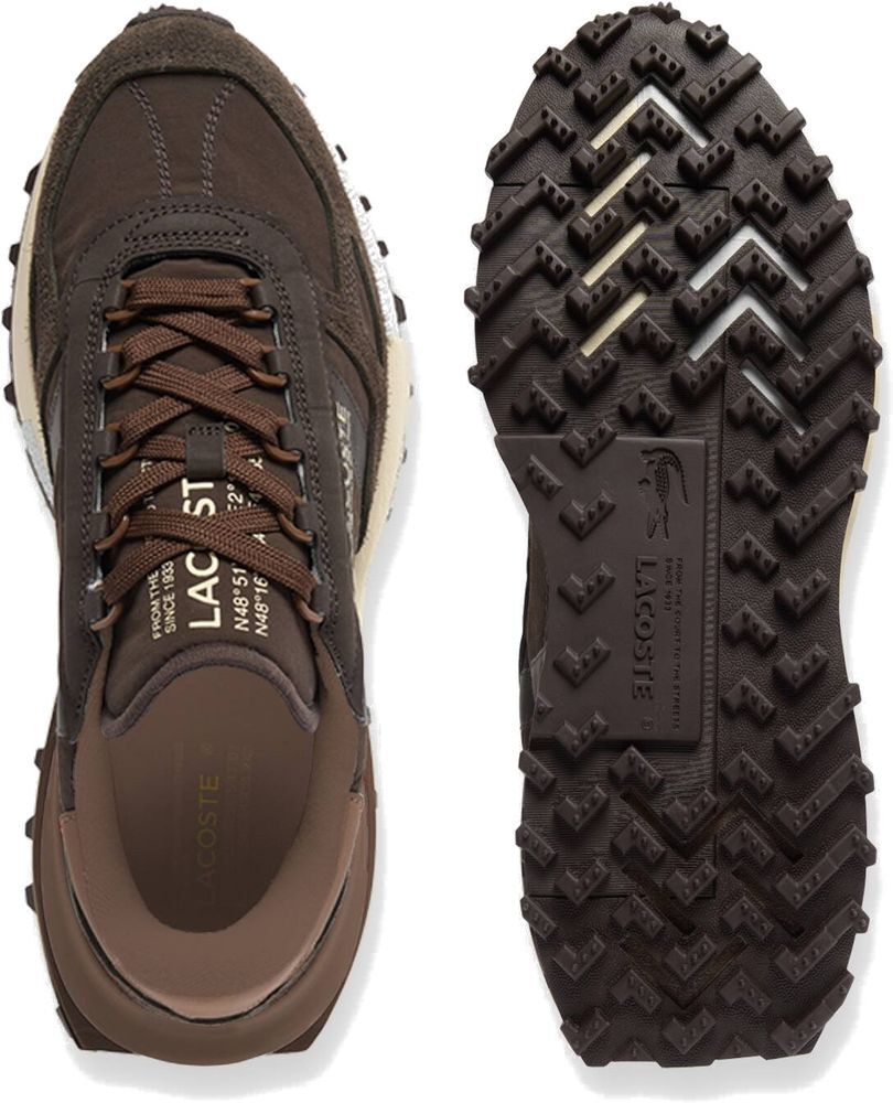 Кроссовки мужские Lacoste Elite Active 751SMA0042DB2 42 (8 UK) коричневые фото 4