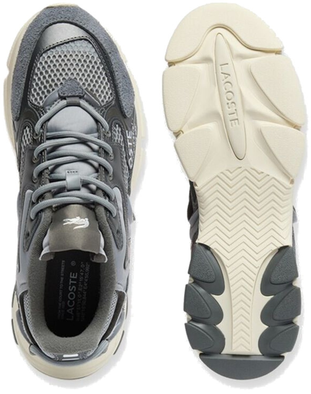 Кроссовки мужские Lacoste L003 Neo Shot 751SMA00442-M1 43 (9 UK) серые фото 
