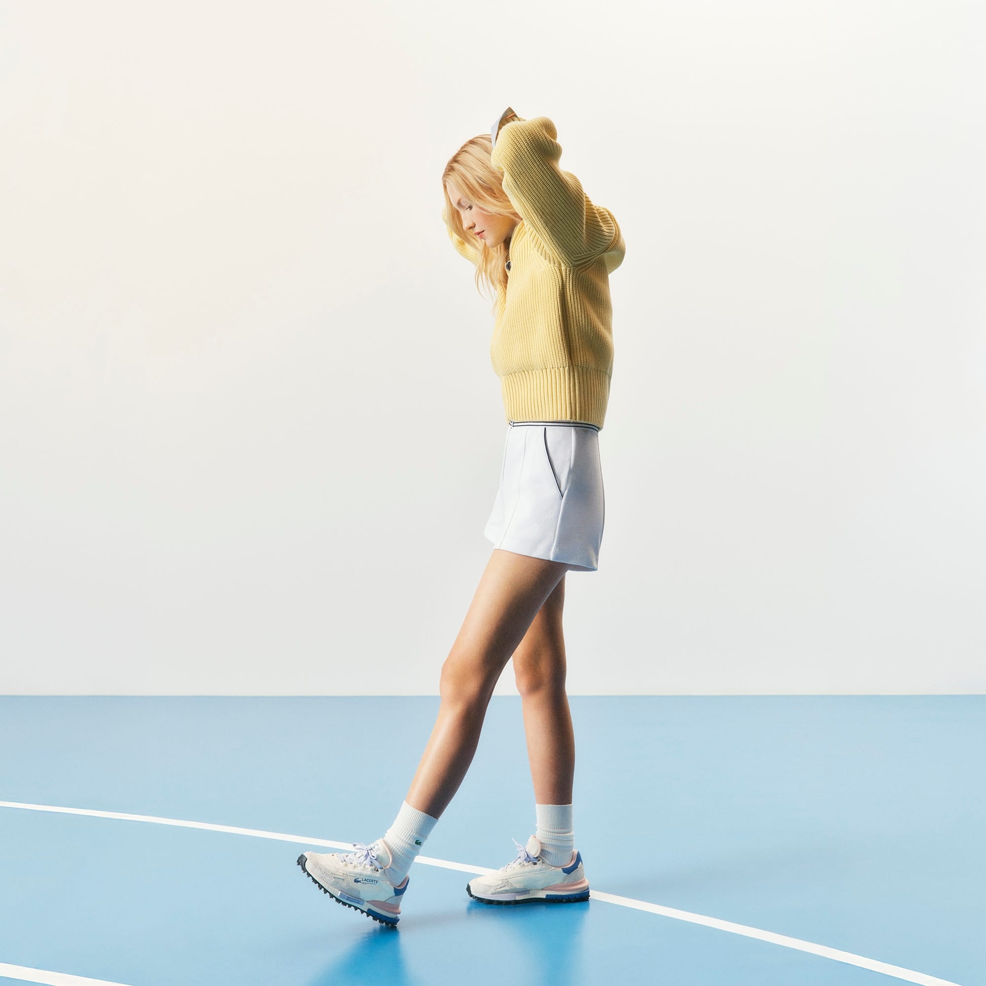 Кроссовки женские Lacoste Elite Active 751SFA0055ARK 39 (5.5 UK) молочные фото 8