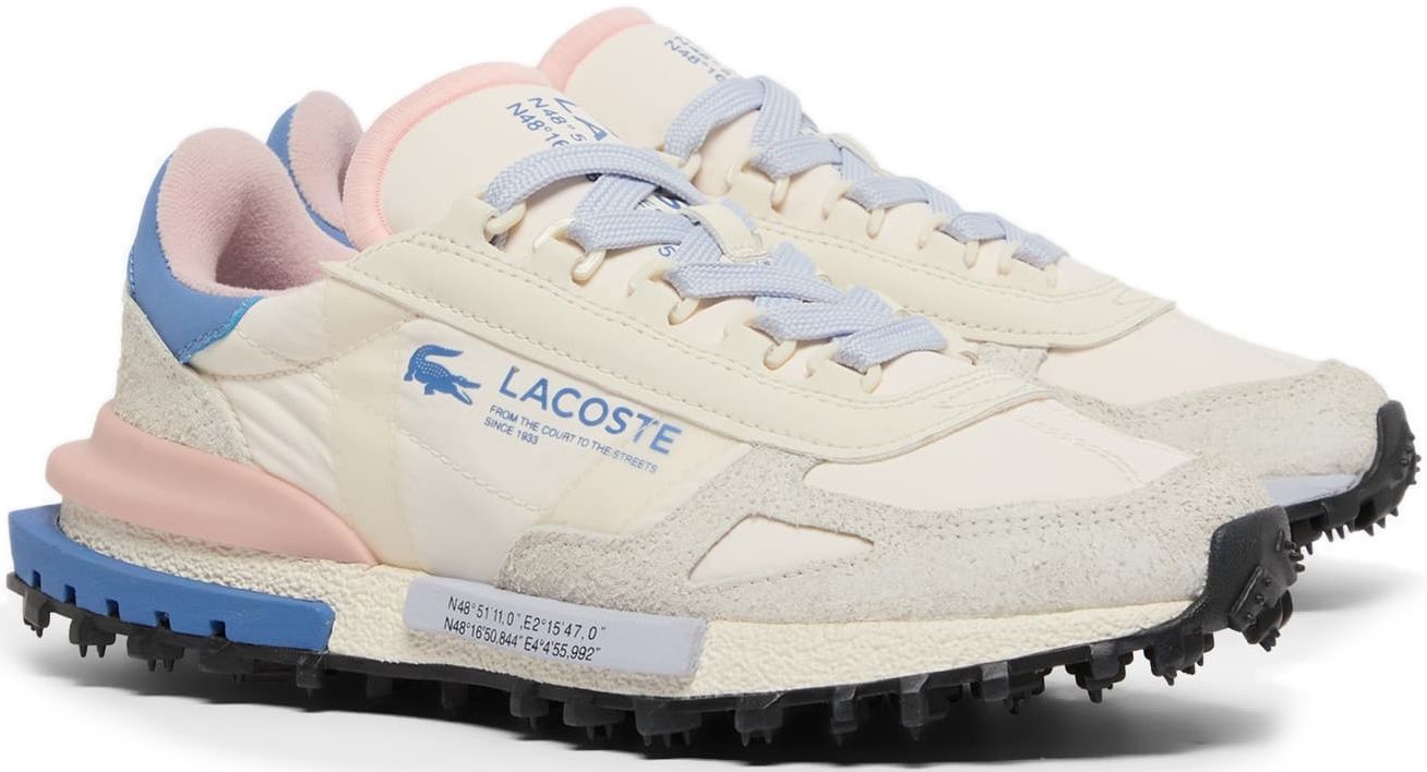 Кроссовки женские Lacoste Elite Active 751SFA0055ARK 39.5 (6 UK) молочные фото 2