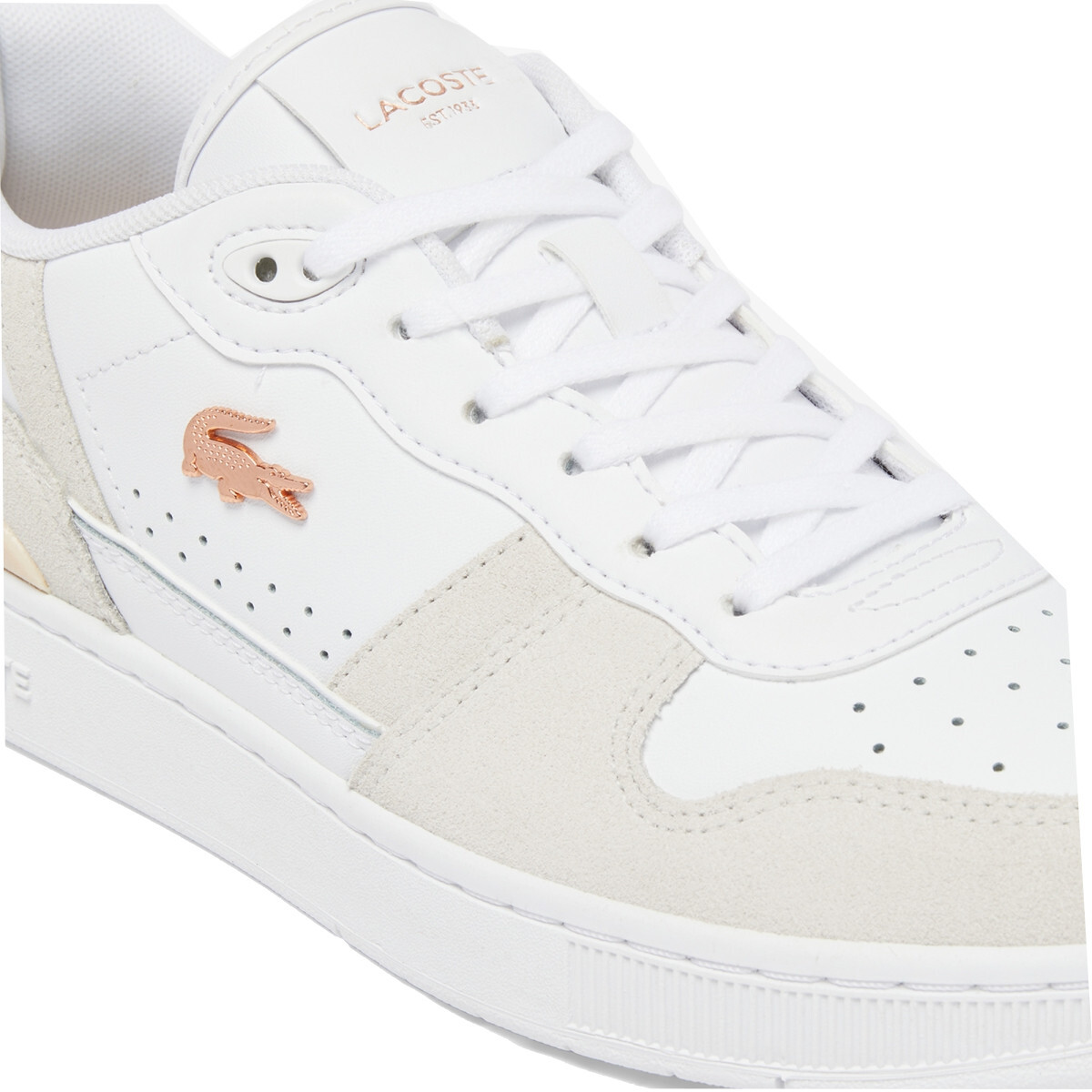 Кеды женские Lacoste T-Clip 748SFA00431Y9 39 (5.5 UK) белые фото 6