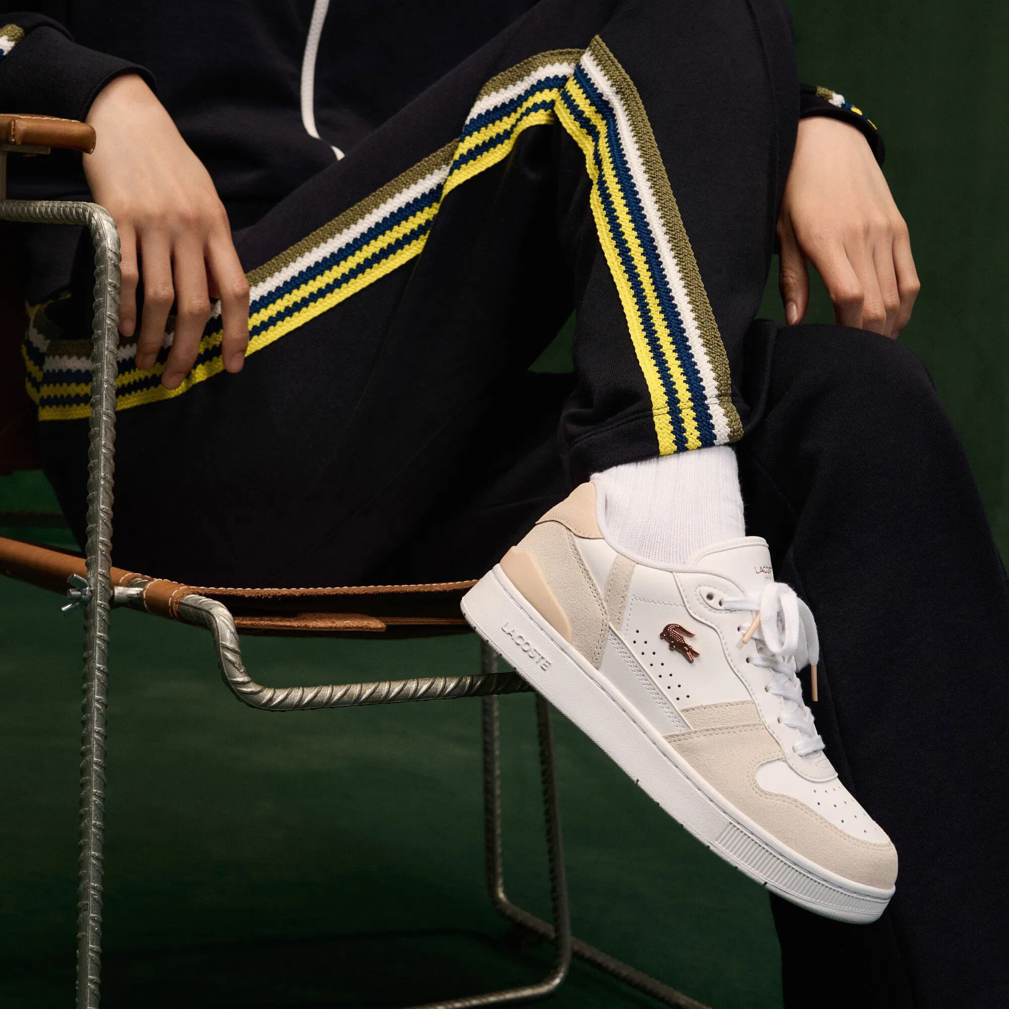 Кеды женские Lacoste T-Clip 748SFA00431Y9 39 (5.5 UK) белые фото 8