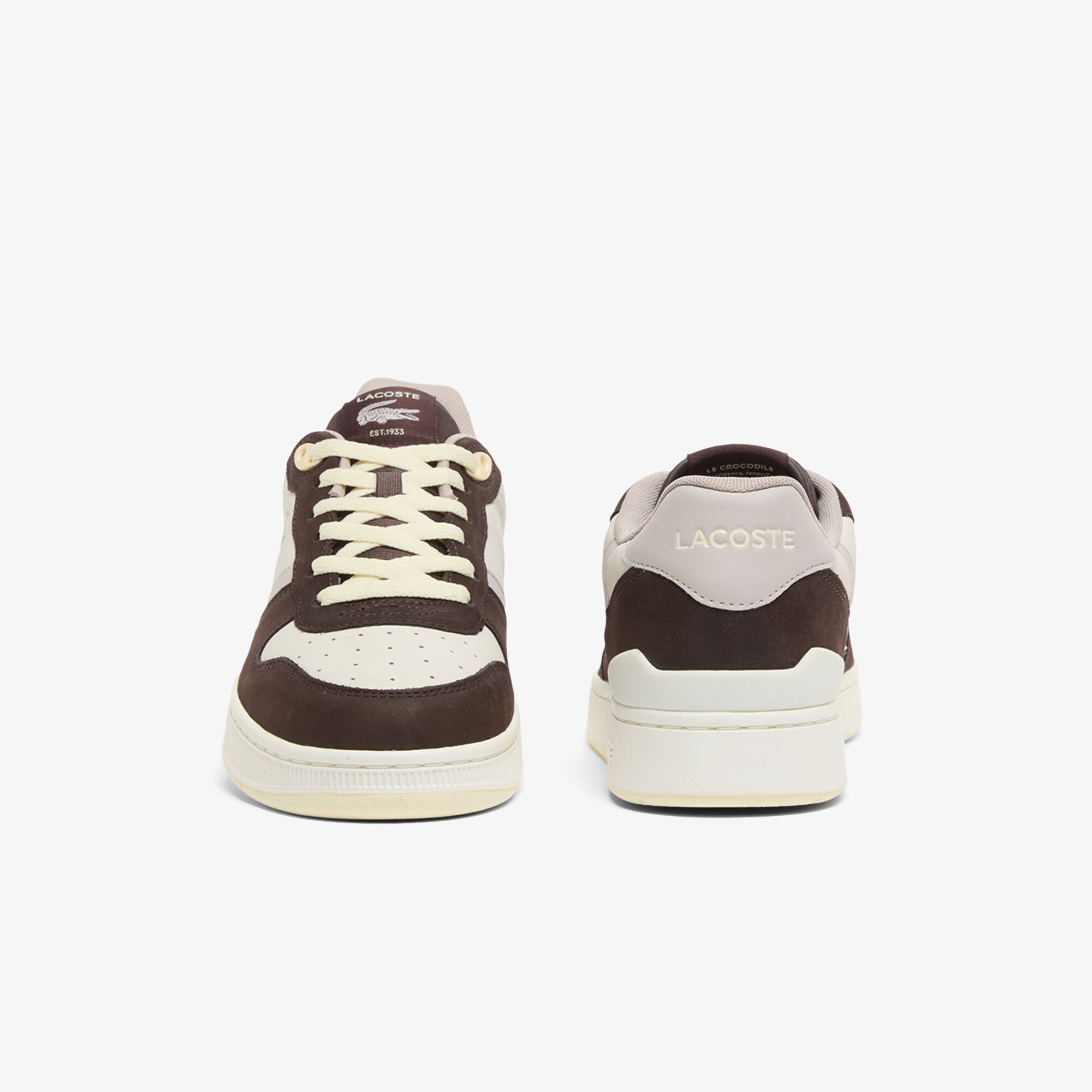 Кеды мужские Lacoste T-Clip 751SMA01002G3 44 (9.5 UK) коричневые фото 