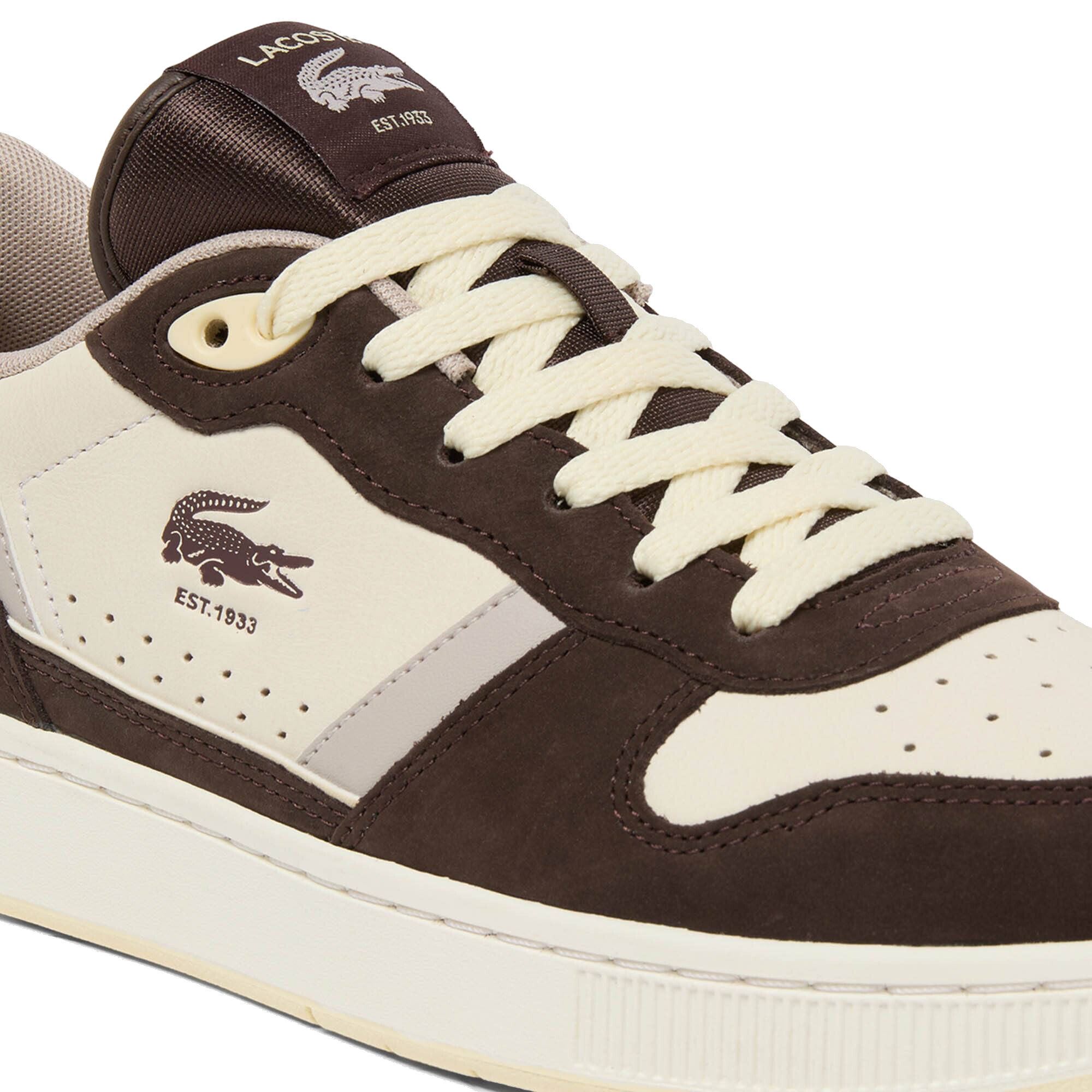 Кеди чоловічі Lacoste T-Clip 751SMA01002G3 45 (10.5 UK) коричневіфото6