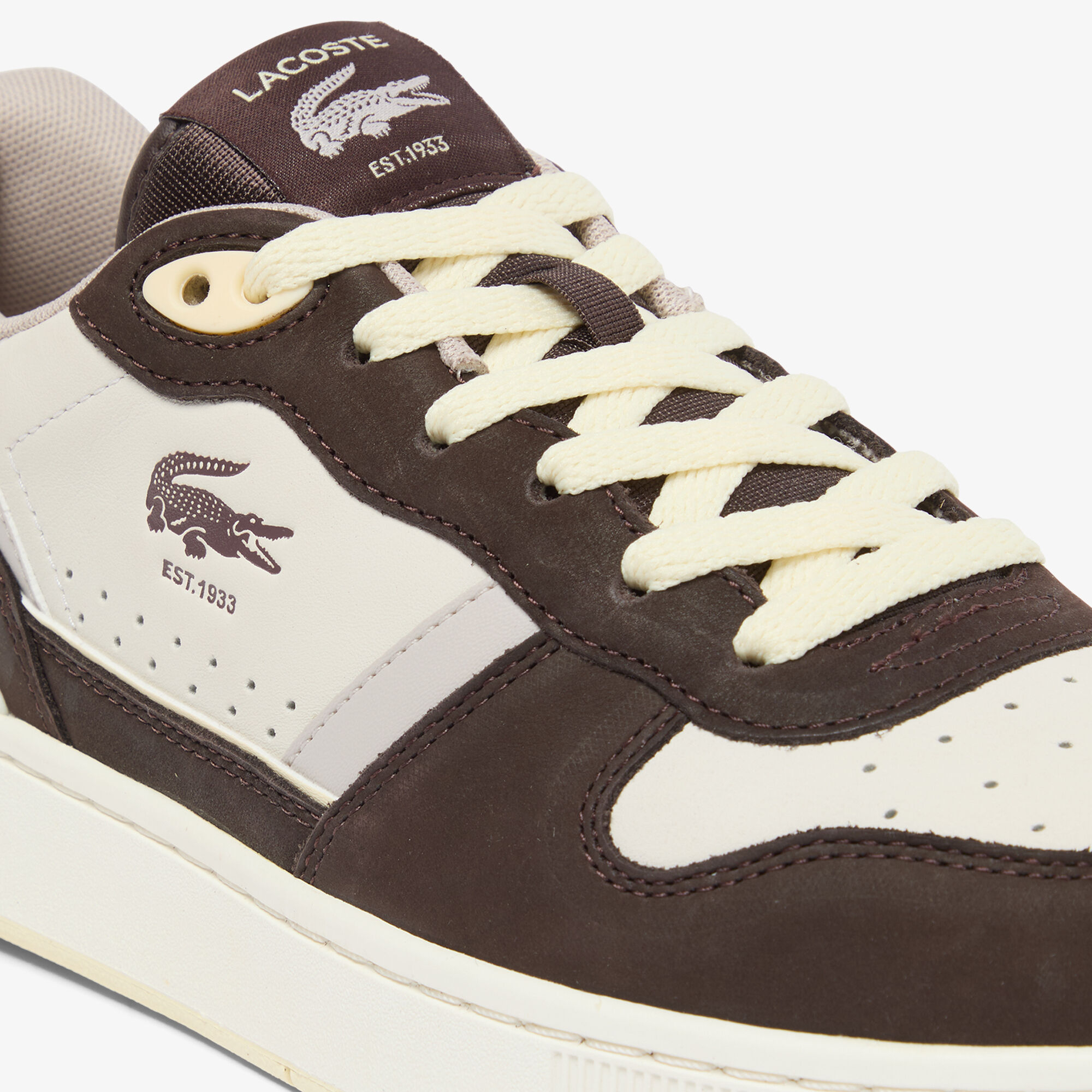 Кеды мужские Lacoste T-Clip 751SMA01002G3 45 (10.5 UK) коричневые фото 
