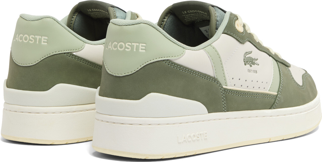 Кеды мужские Lacoste T-Clip 751SMA0100KD2 42.5 (8.5 UK) хаки фото 3