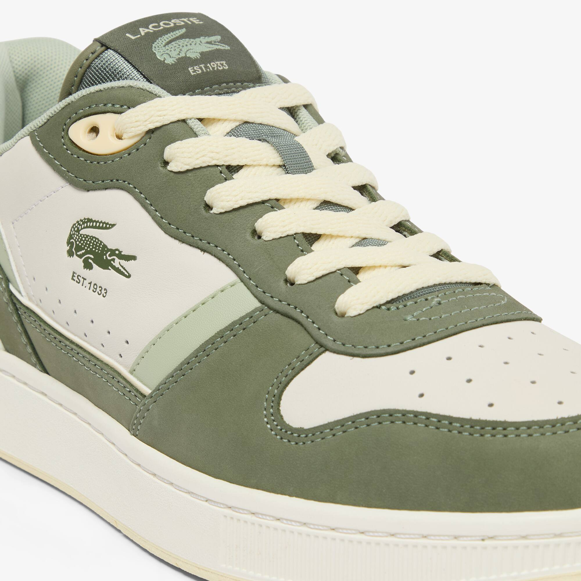 Кеды мужские Lacoste T-Clip 751SMA0100KD2 45 (10.5 UK) хаки фото 