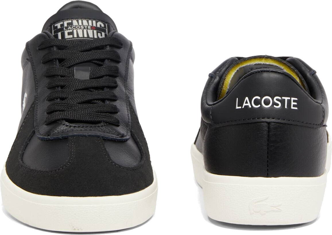 Кеды мужские Lacoste Baseshot Pro Leather Sneakers 749SMA0063454 43 (9 UK) черные фото 4