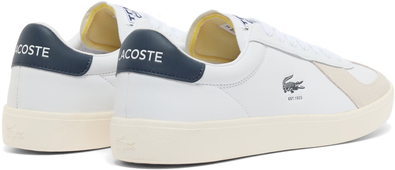 Кеди чоловічі Lacoste Baseshot Pro Leather Sneakers 750SMA0040-042 42 (8 UK) біліфото
