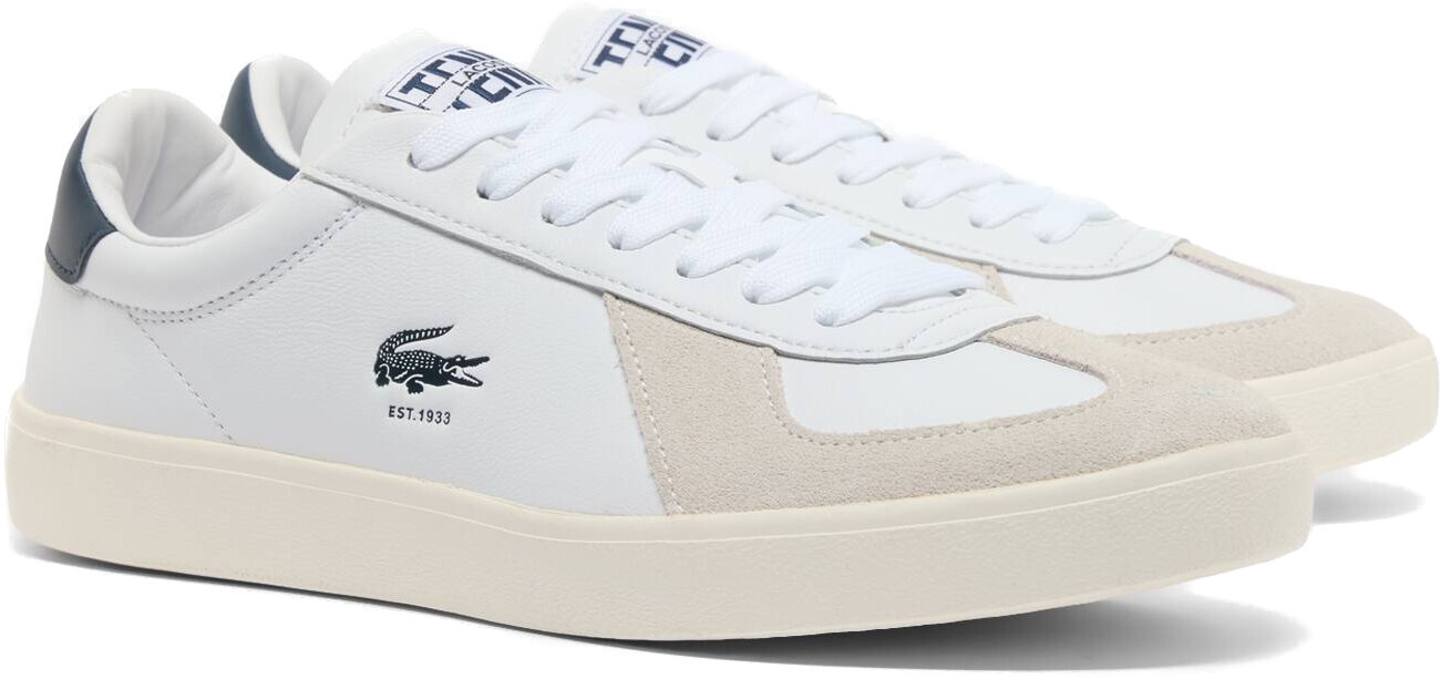 Кеды мужские Lacoste Baseshot Pro Leather Sneakers 750SMA0040-042 42.5 (8.5 UK) белые фото 2