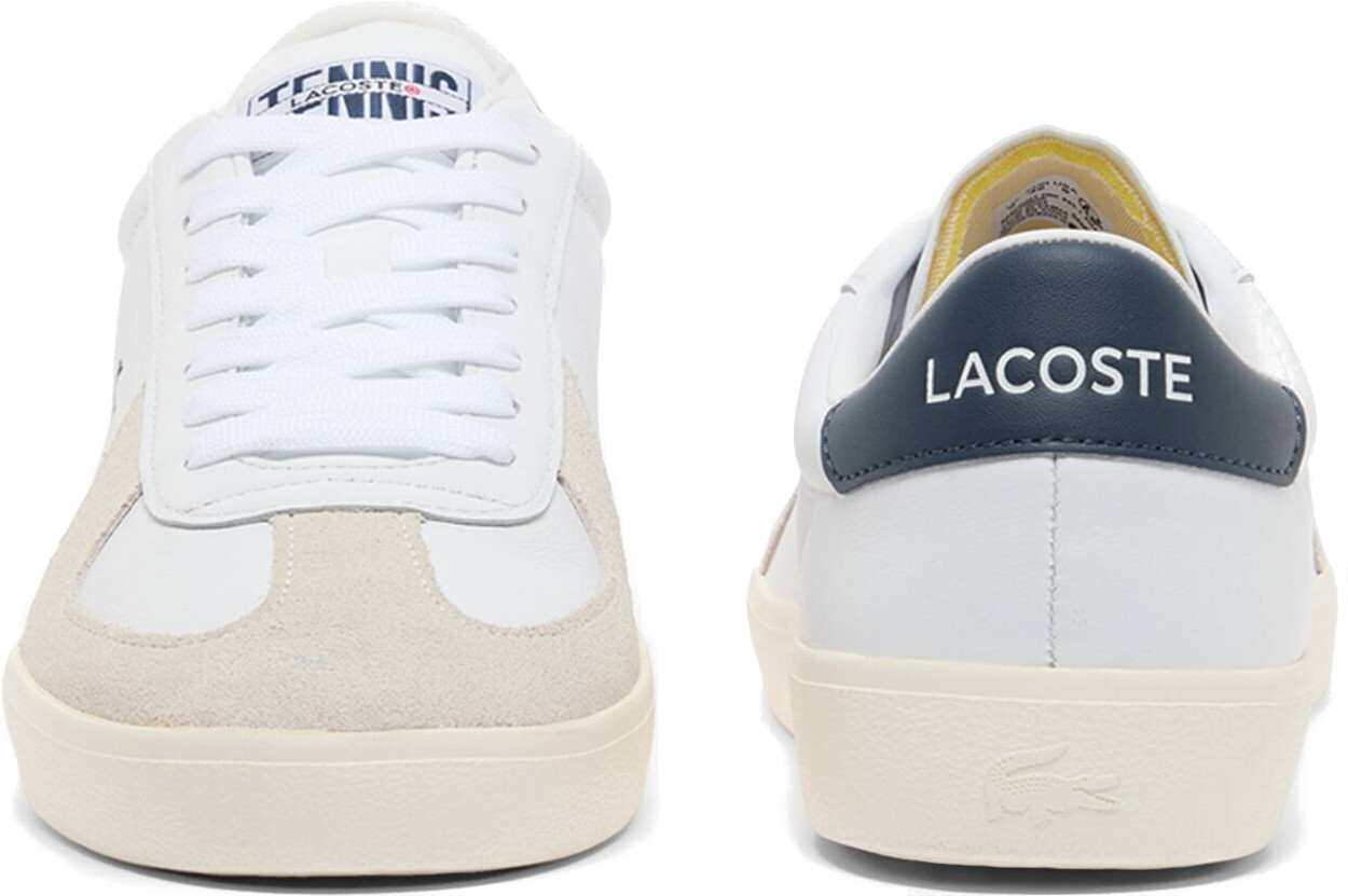 Кеды мужские Lacoste Baseshot Pro Leather Sneakers 750SMA0040-042 43 (9 UK) белые фото 4