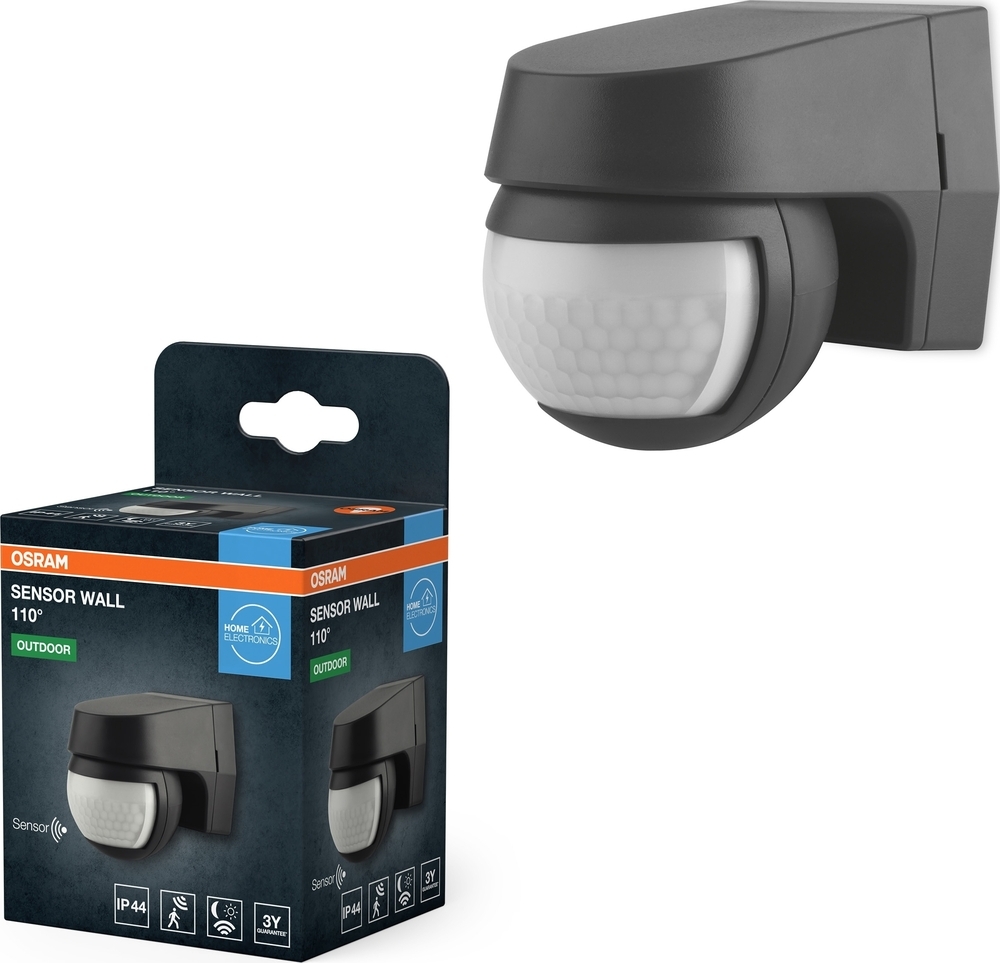 Датчик движения Osram Sensor Wall IP44 чорний (4099854454073) фото 3