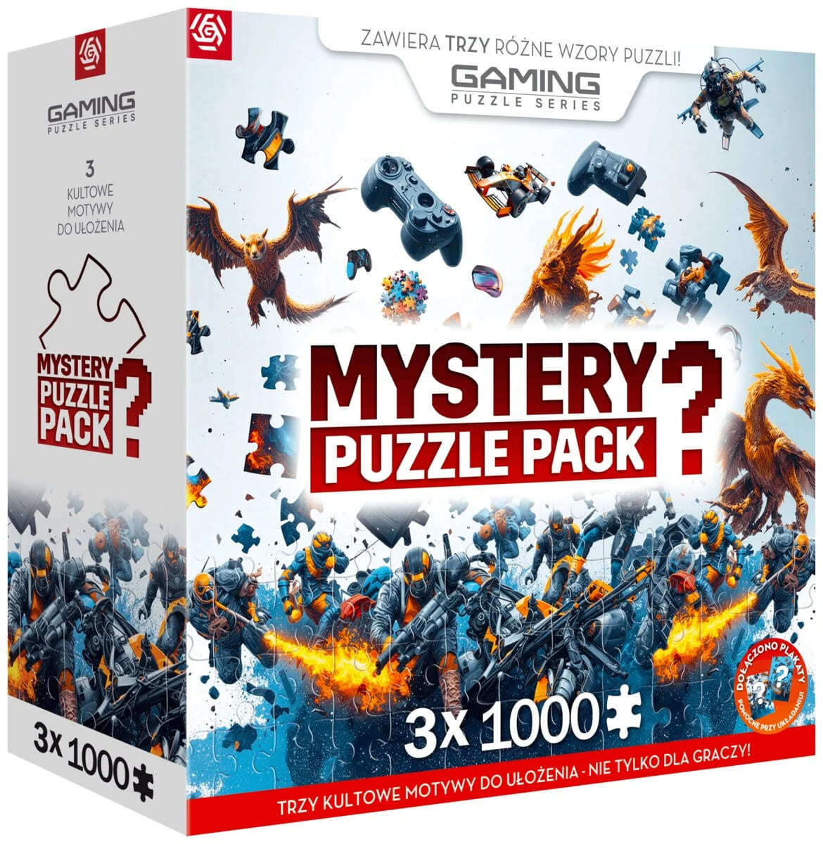 Пазл Mystery Puzzle Pack V1 3x1000 эл. (5908305250333) фото 2